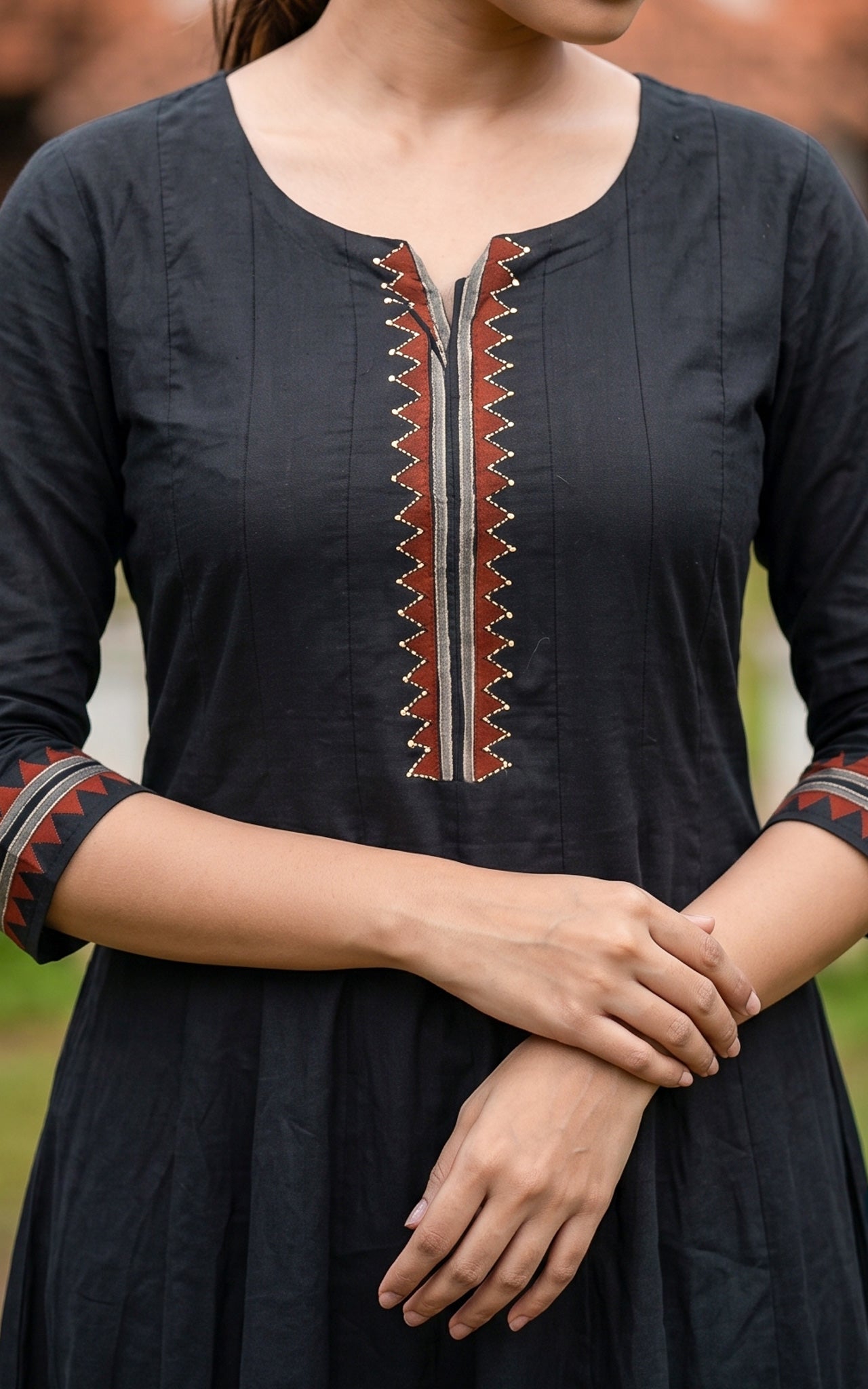 Dakshana Handblock (Kurti+Pant+Dupatta)