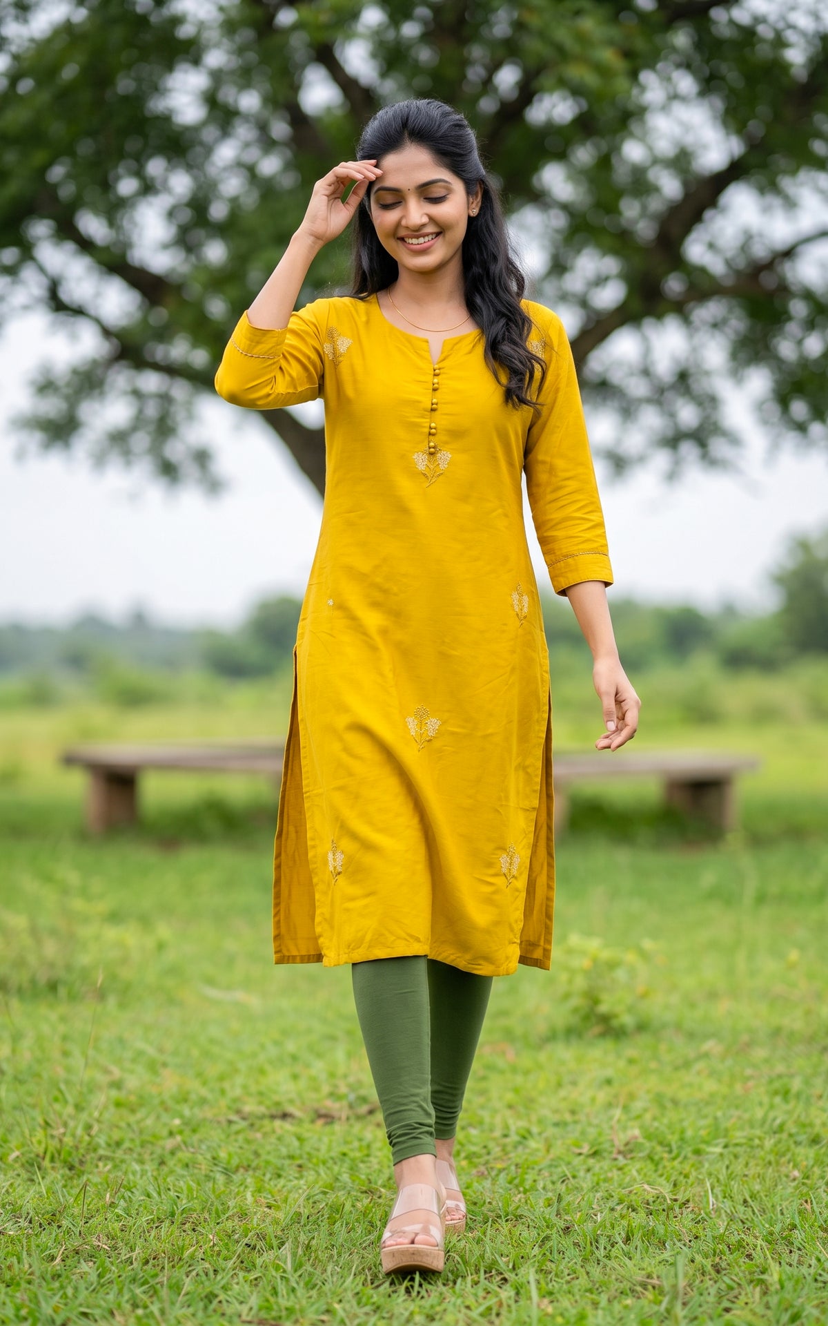 Yashodha Lemon Yellow