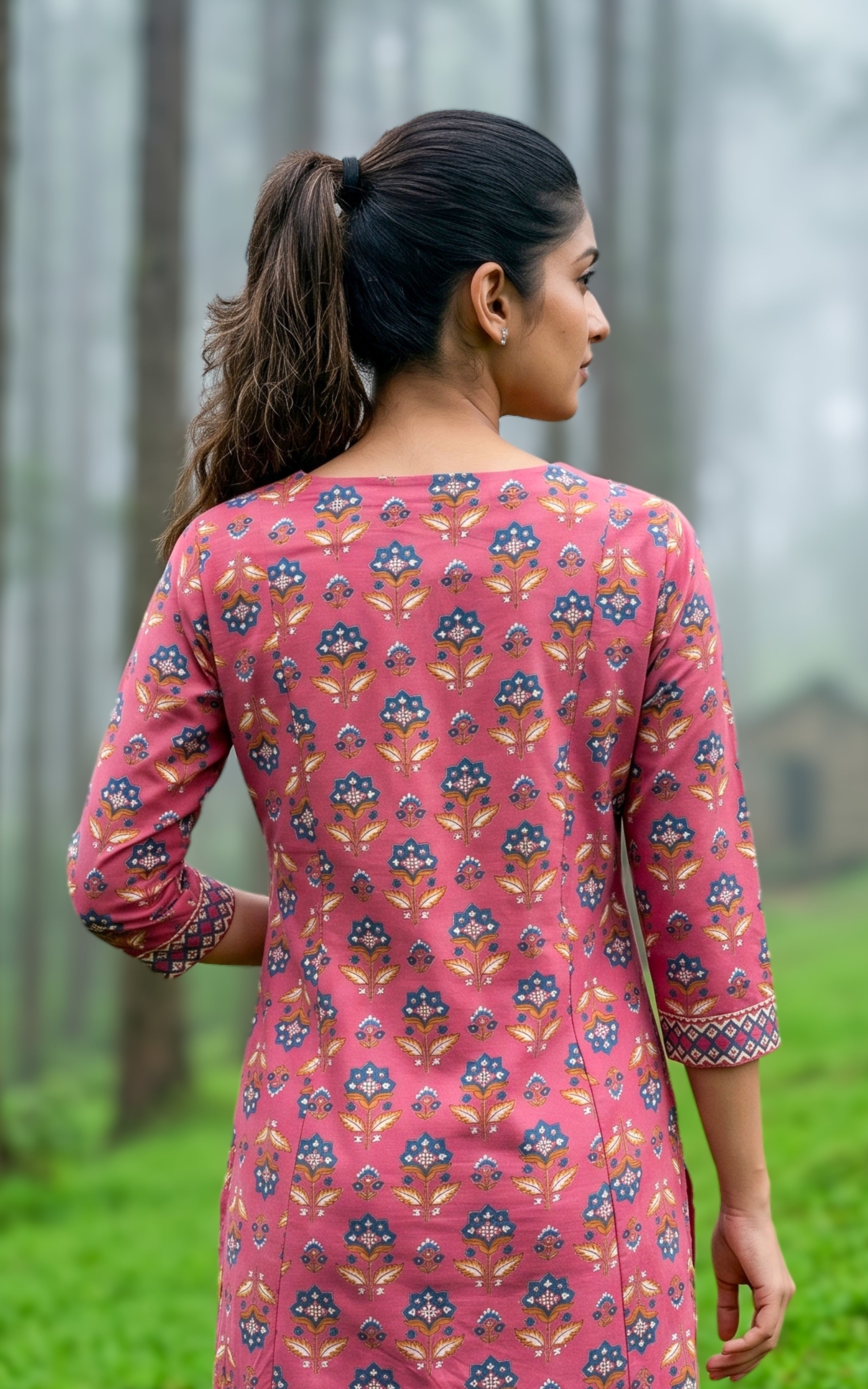 All day wear cotton kurti set for women