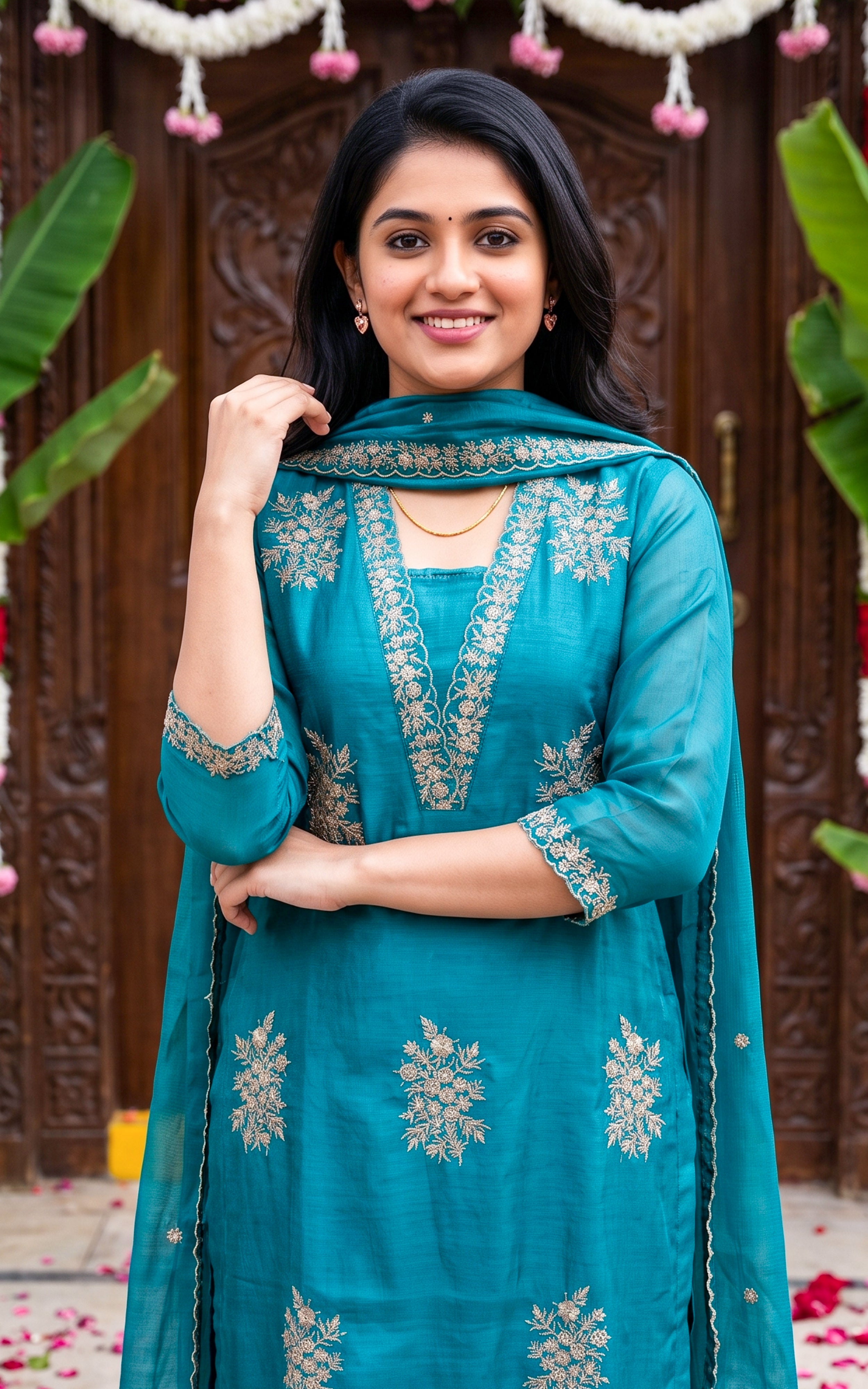 Hanasha (Kurti+Pant+Dupatta)