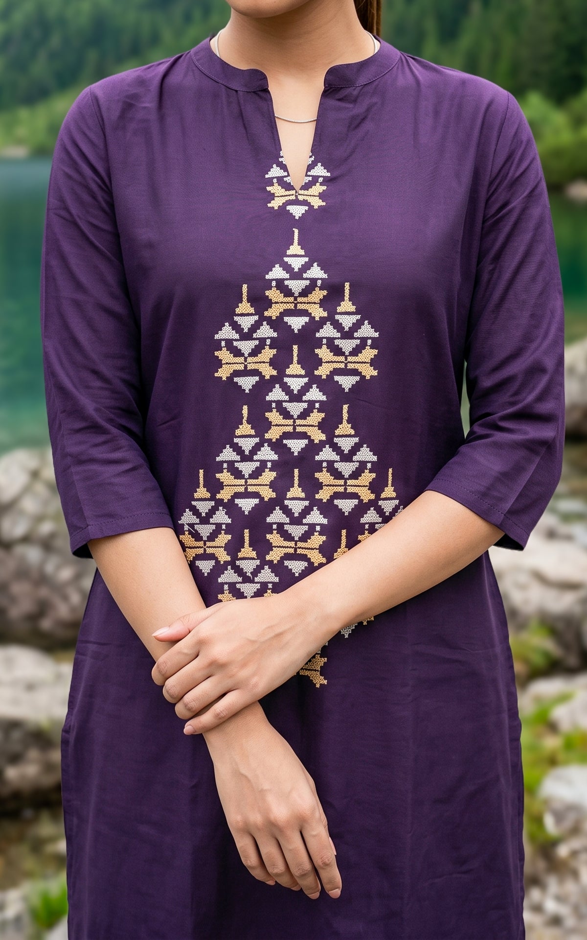 Monisha Dark Violet