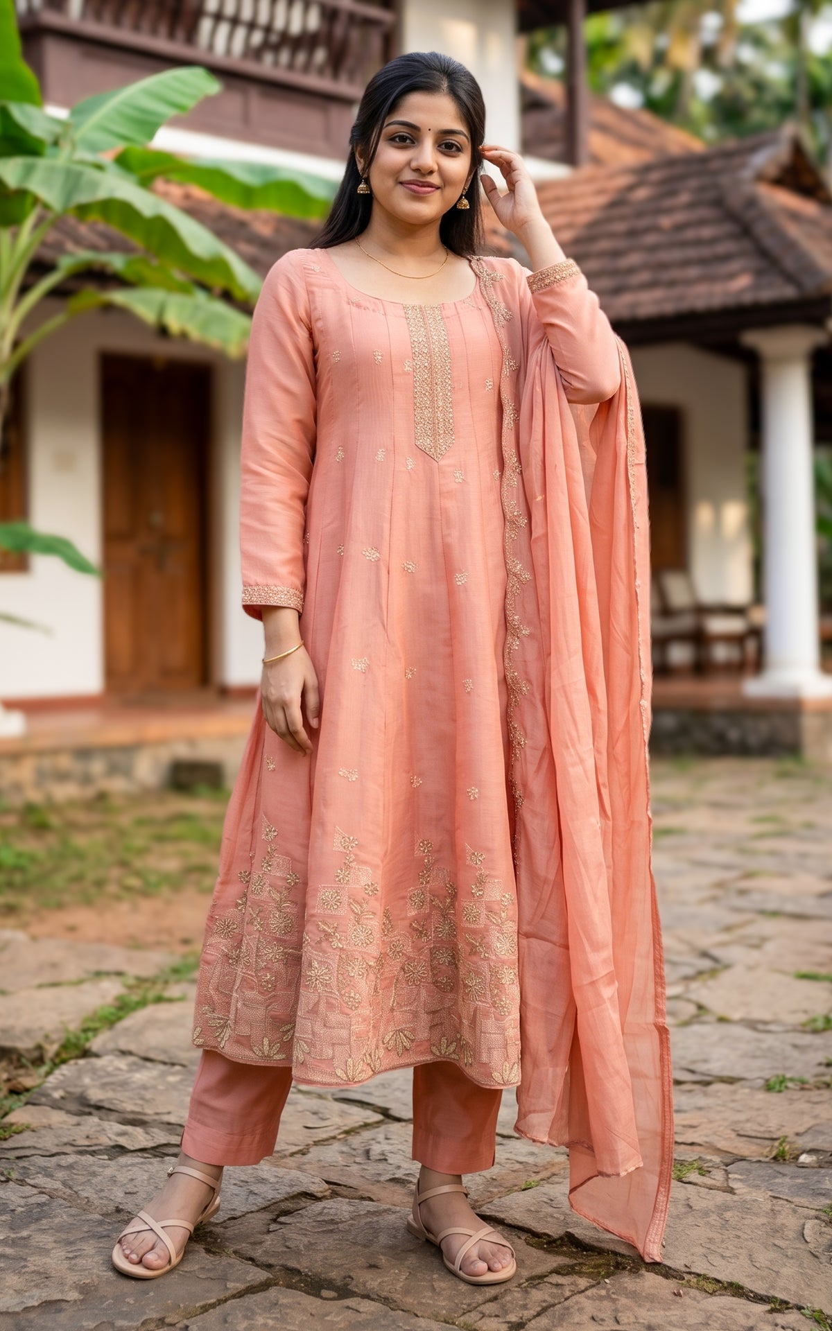 Dhiya C (Kurti+Pant+Dupatta)