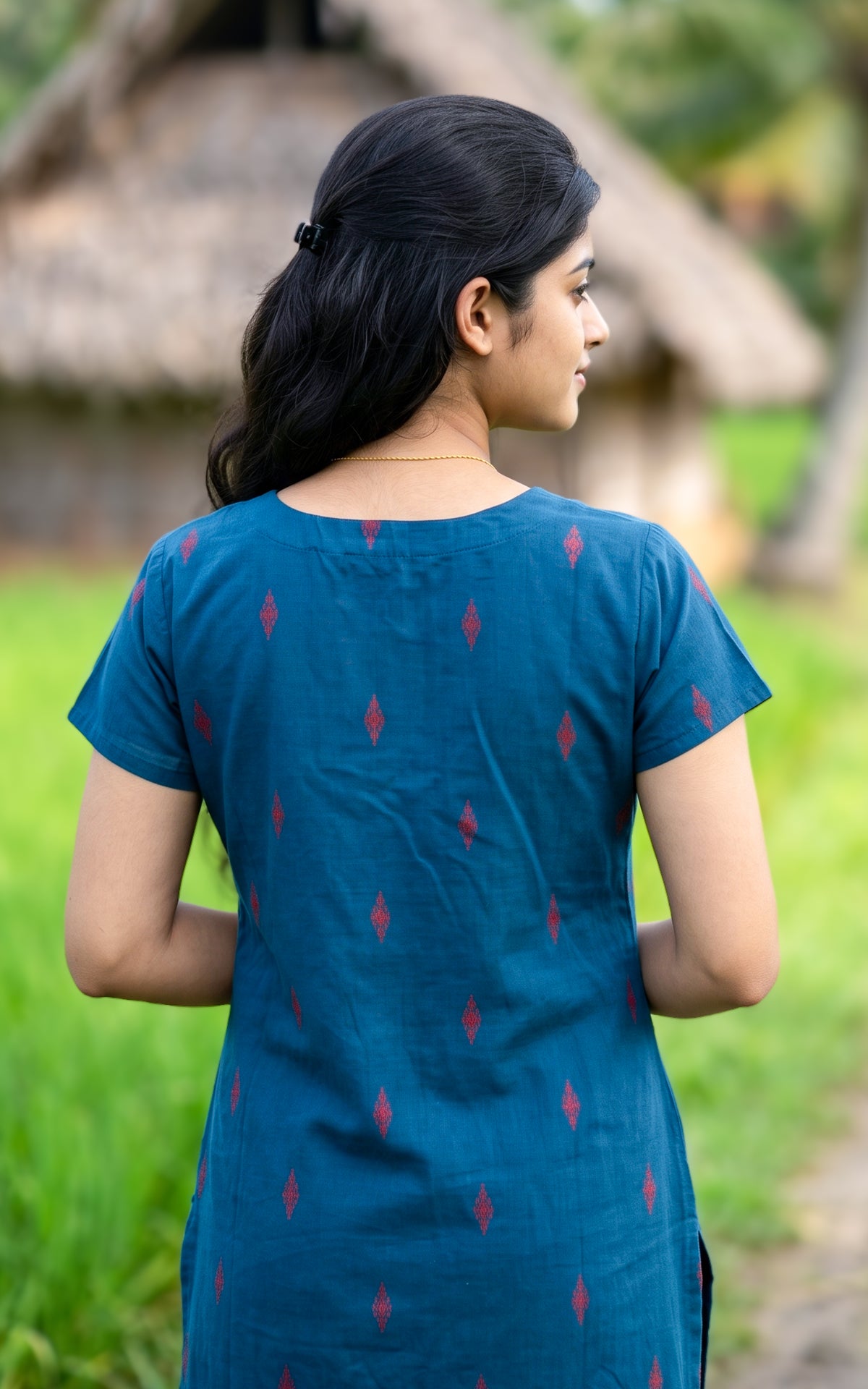 Raji Blue (Kurti+Pant+Dupatta)