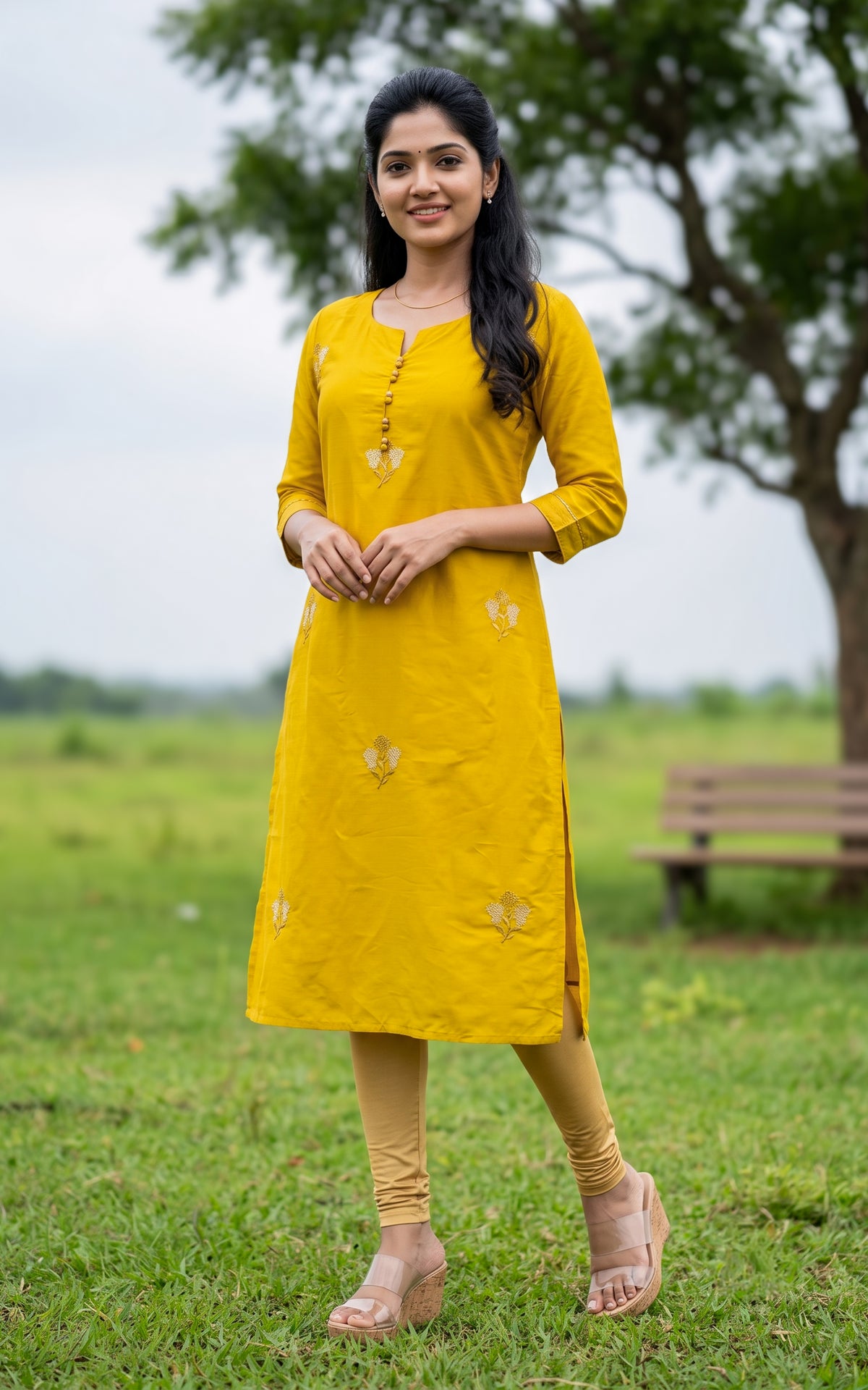 Yashodha Lemon Yellow