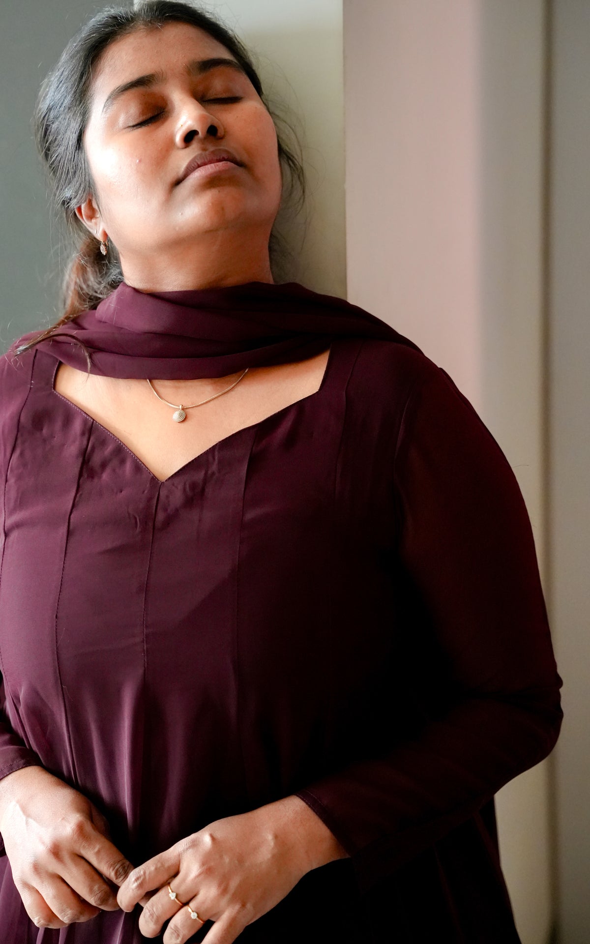Kadhalar Dhinam Inspired C (Kurti+Pant+Dupatta)