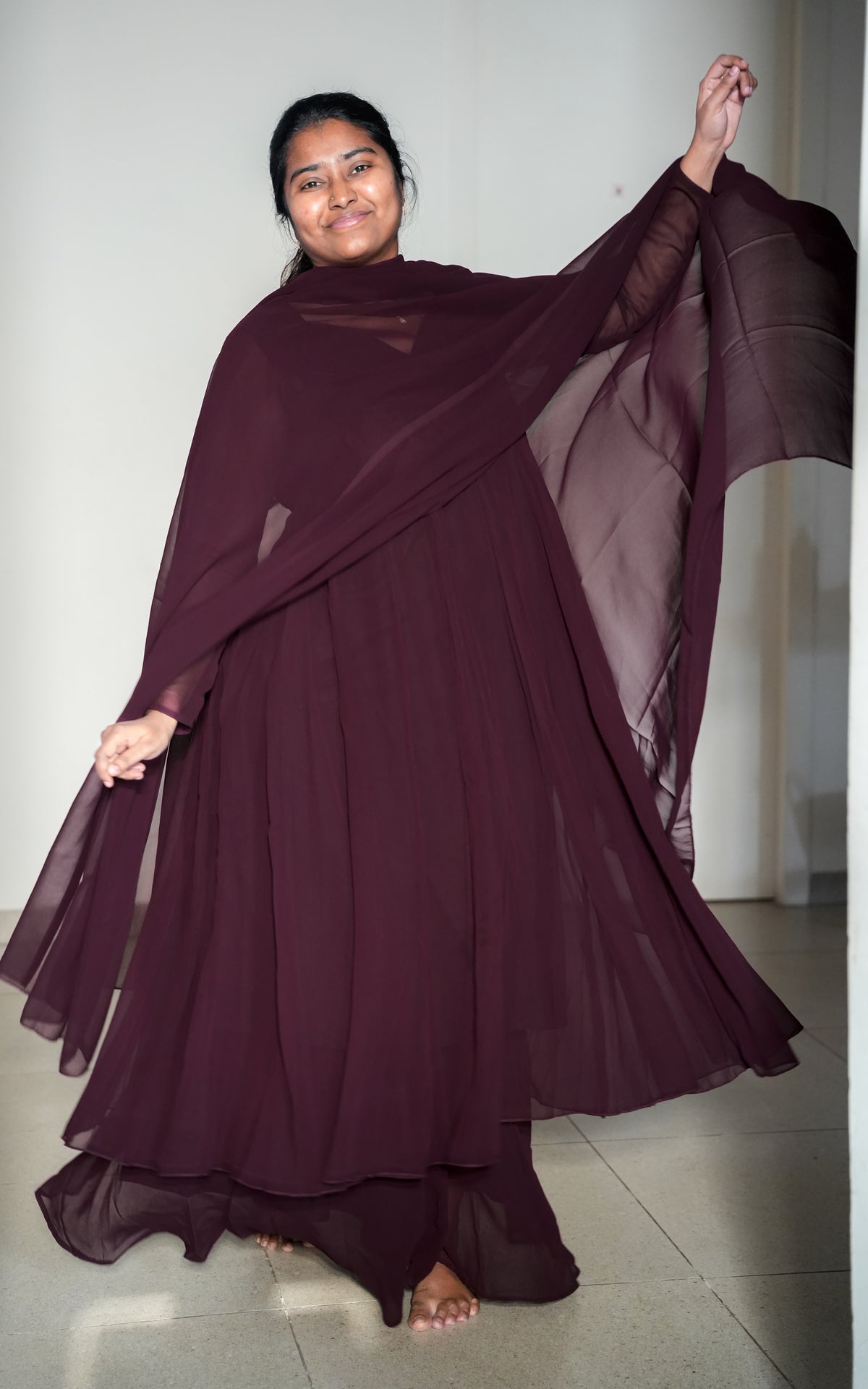 Kadhalar Dhinam Inspired C (Kurti+Pant+Dupatta)