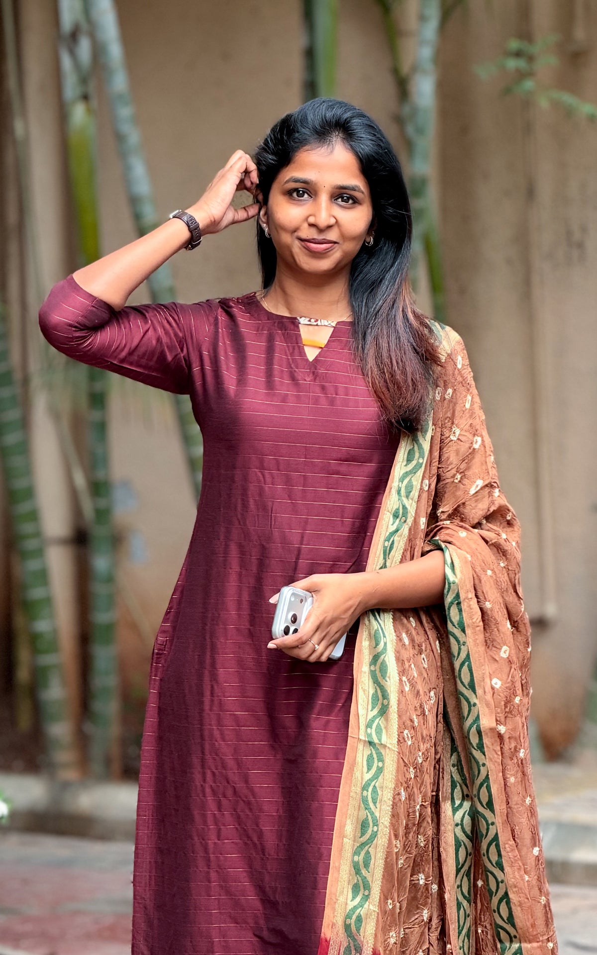 Srimithra (Kurti+Dupatta)