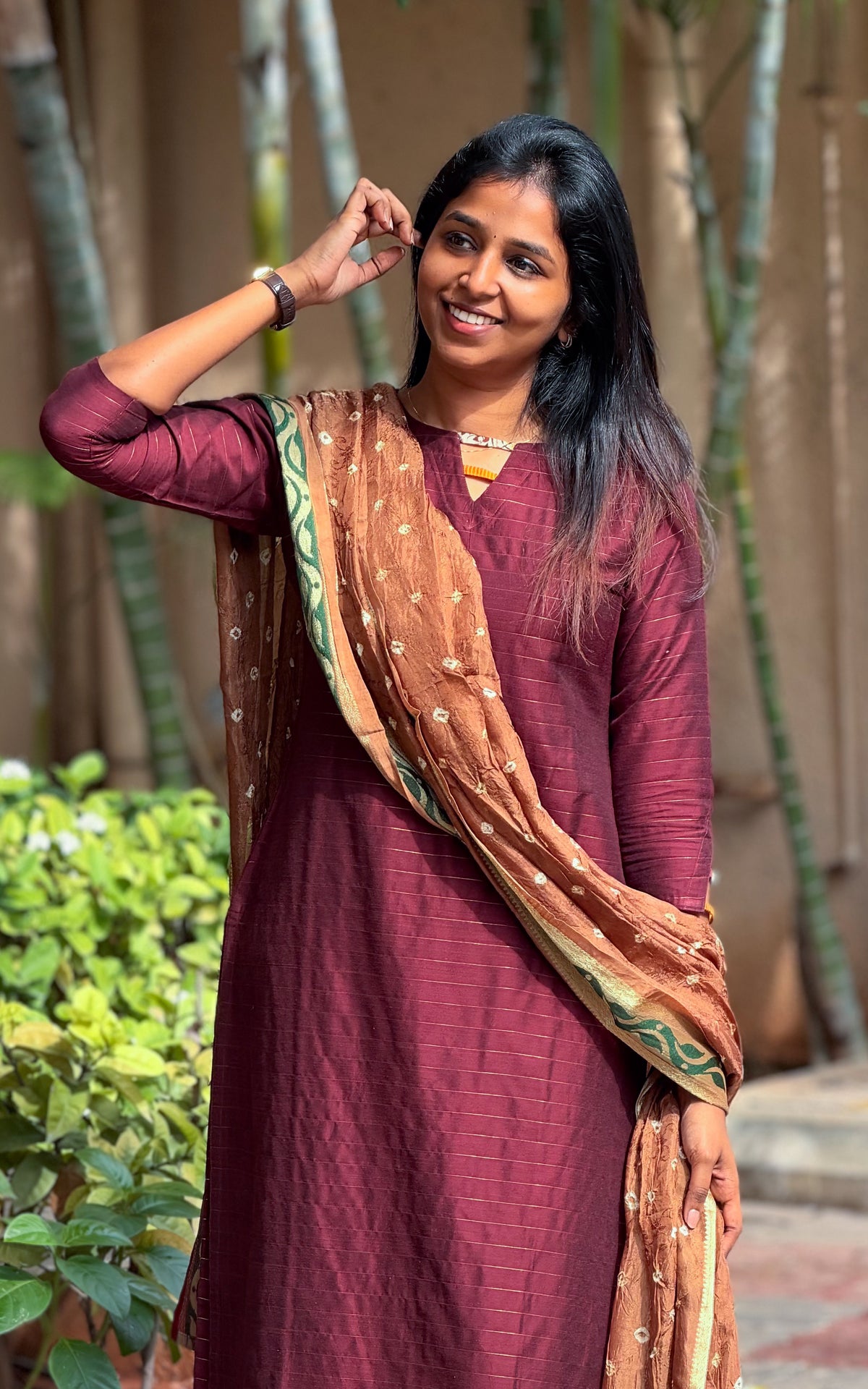 Srimithra (Kurti+Dupatta)