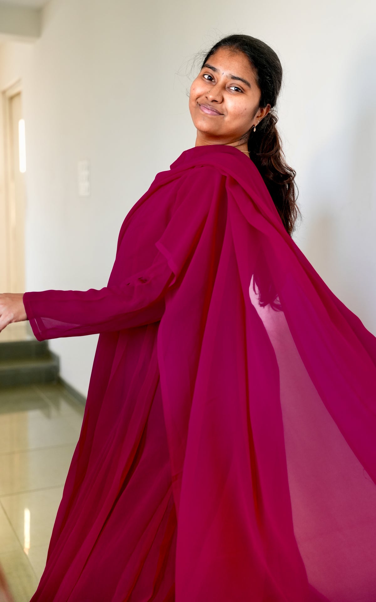Kadhalar Dhinam Inspired G (Kurti+Pant+Dupatta)