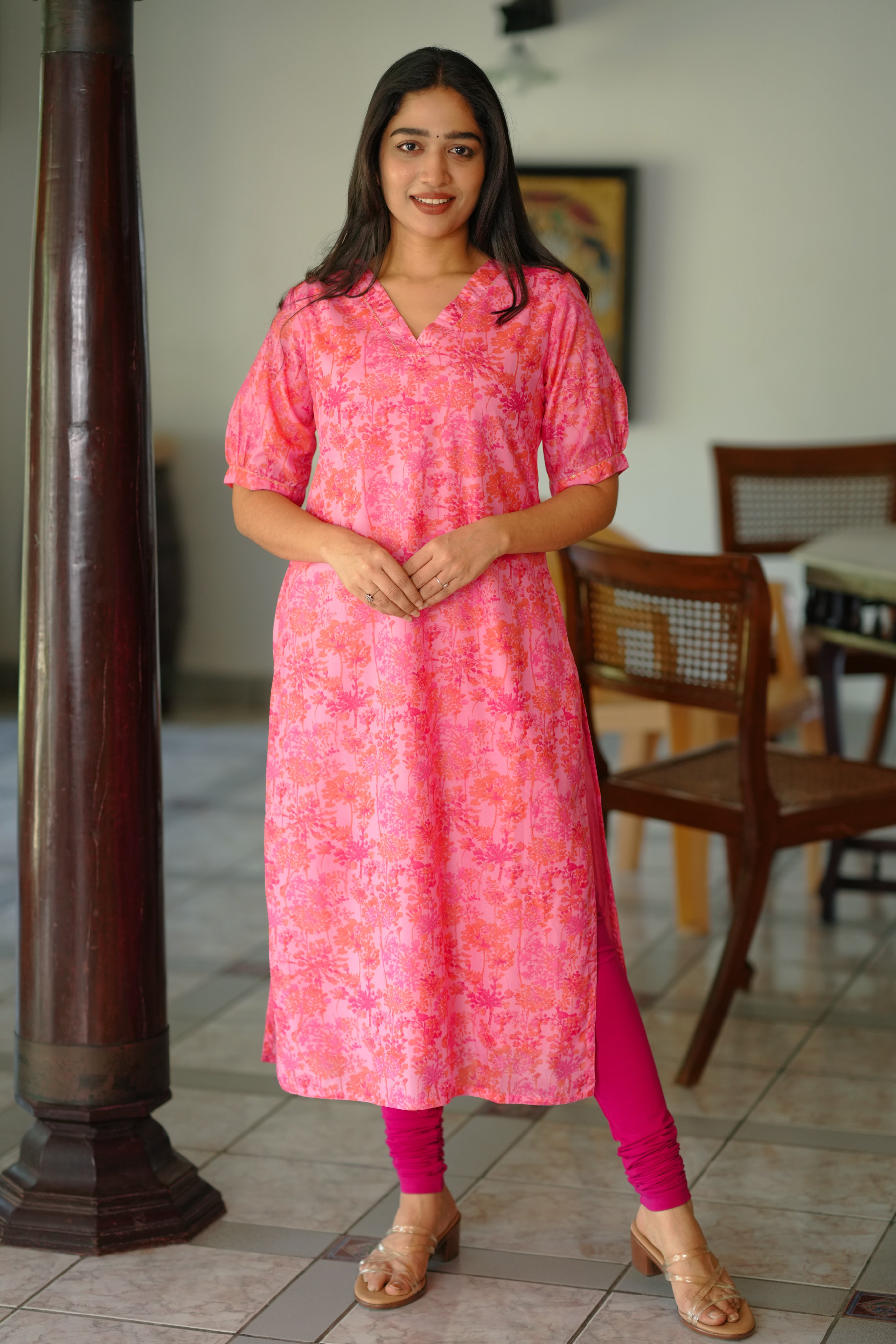 Georgette kurti for women's 