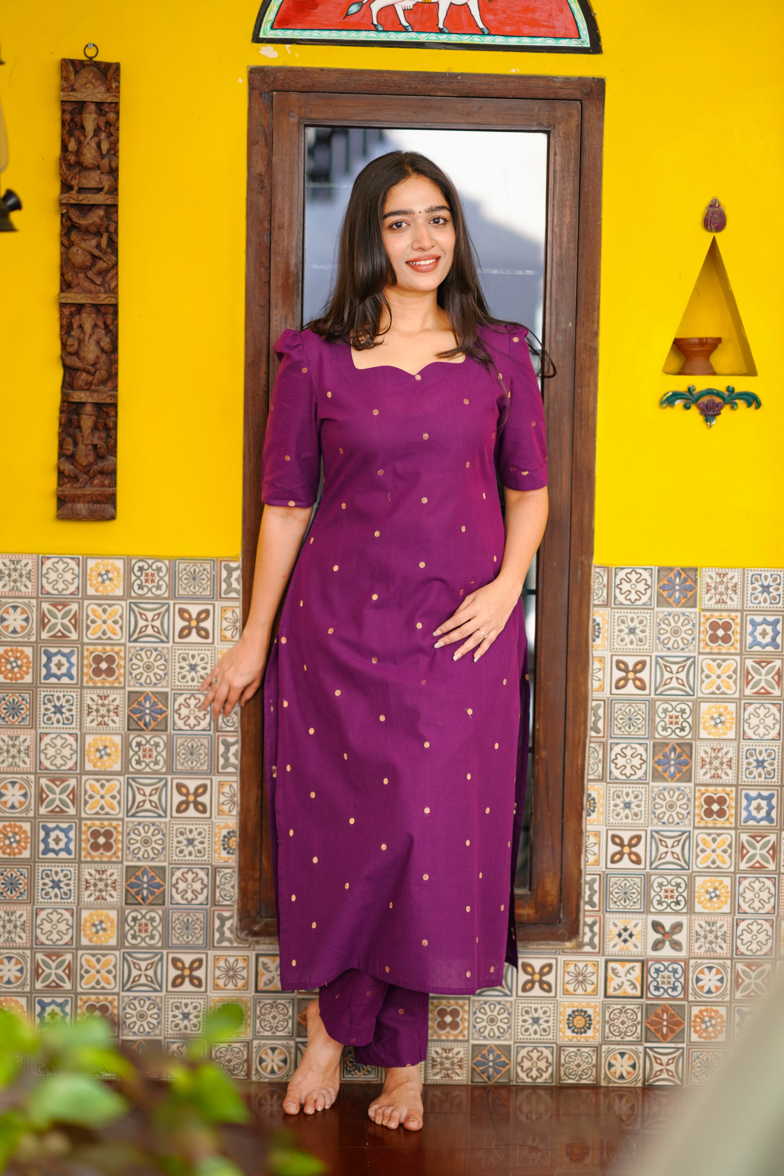 Kalaabam B (Kurti+Pant)