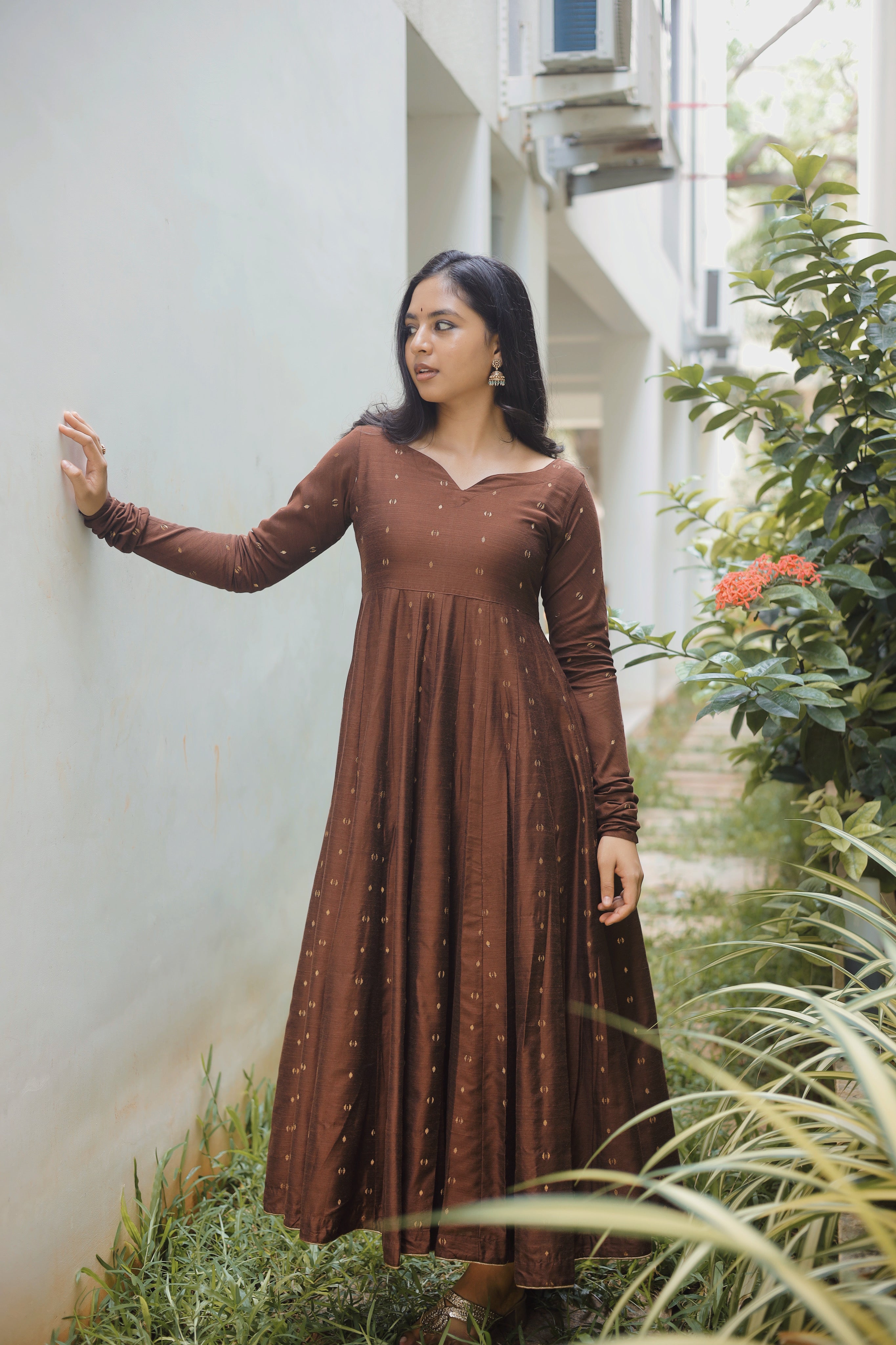  Luxurious fabric and a bold color palette for special occasions.
