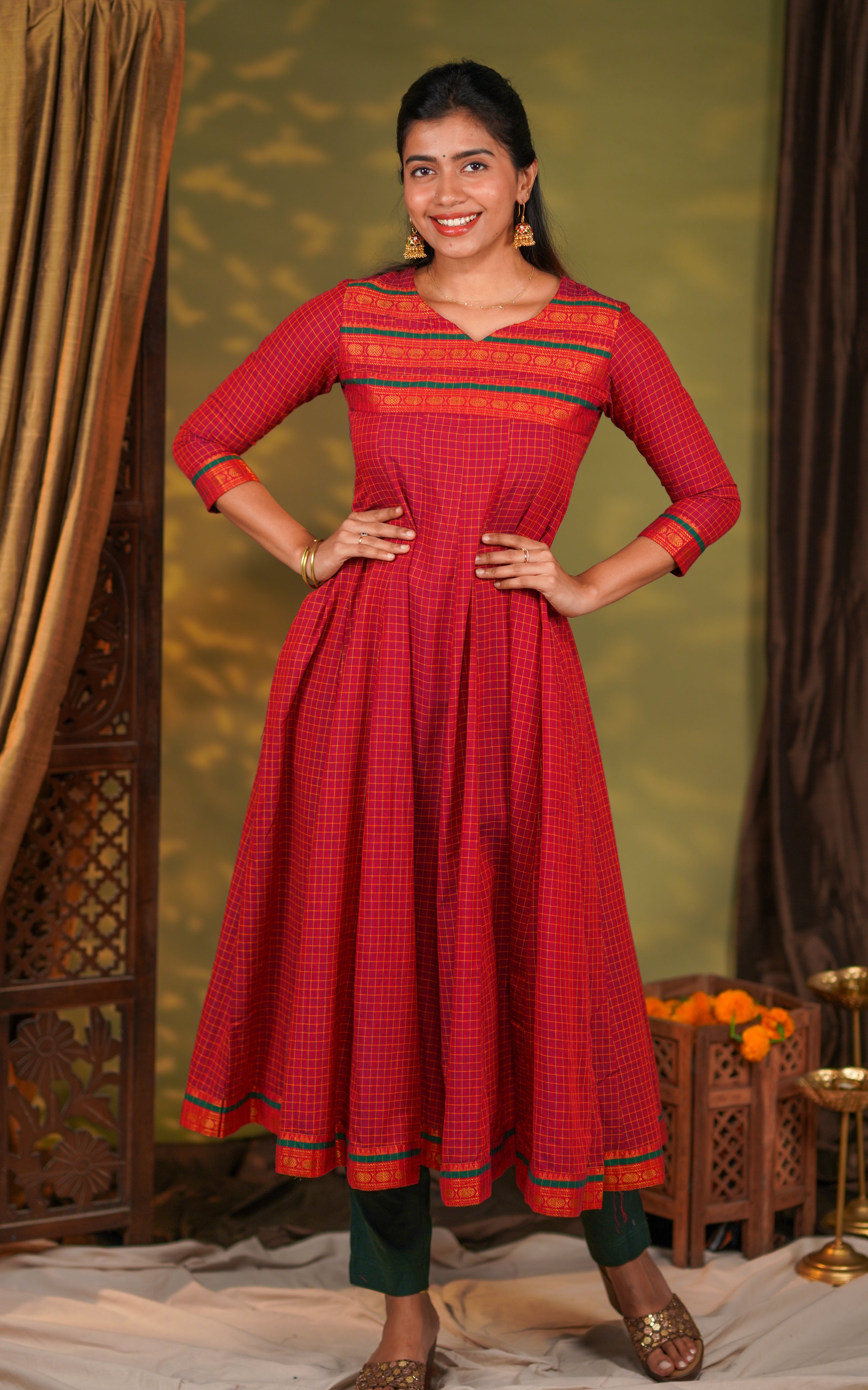 Festive wear anarkali for women 