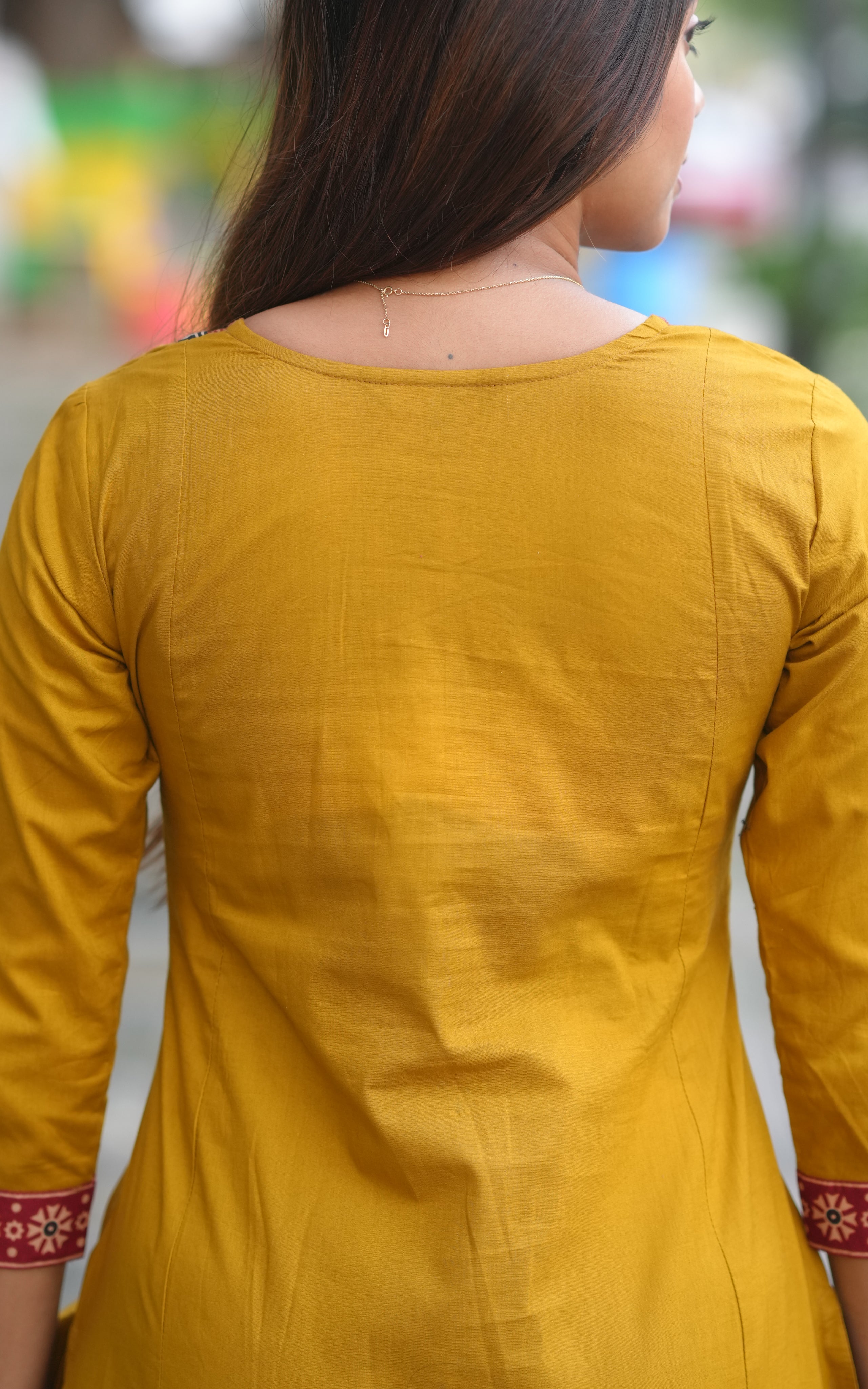 Festive Aline kurti for women