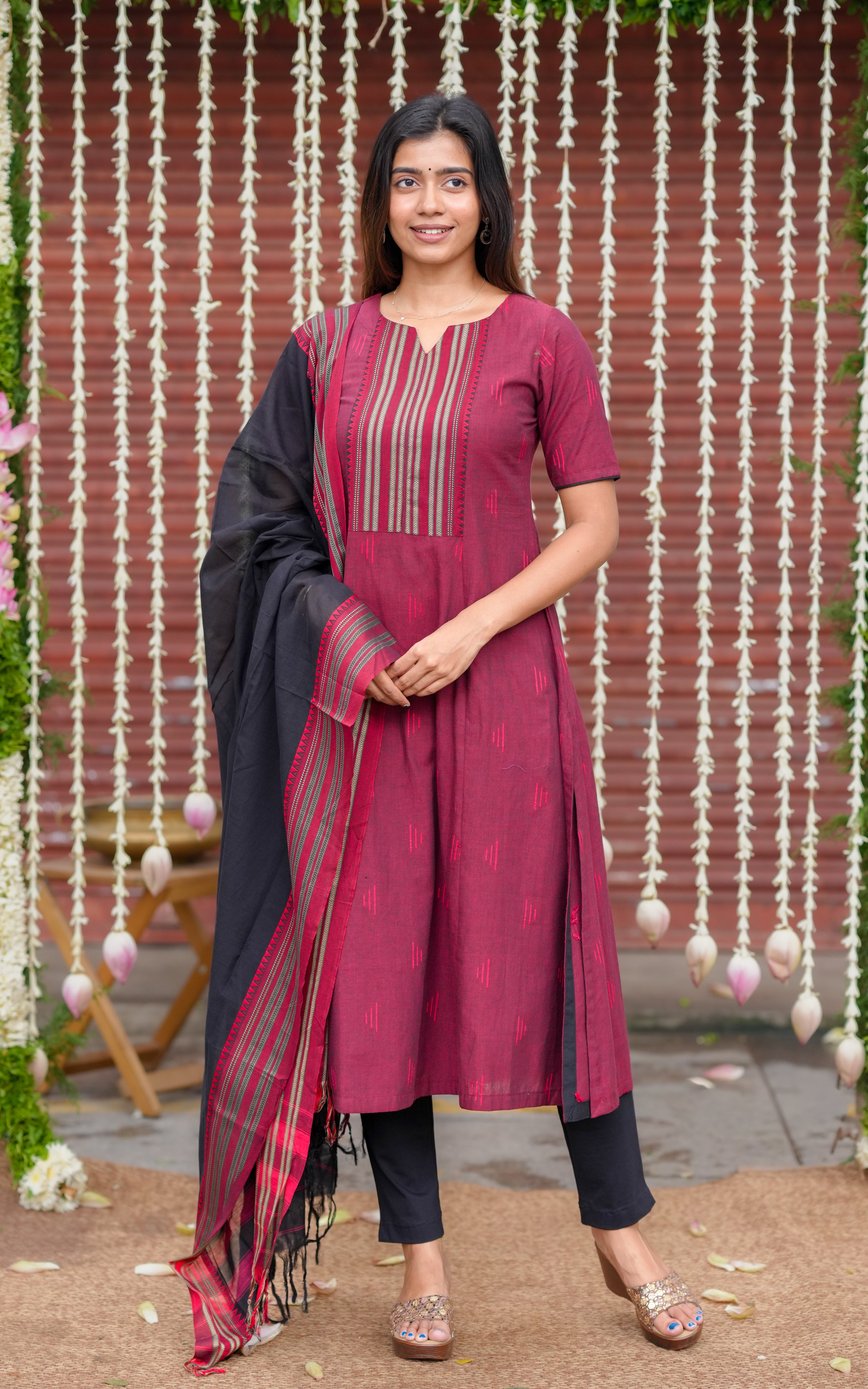 Simple ethnic wear for women