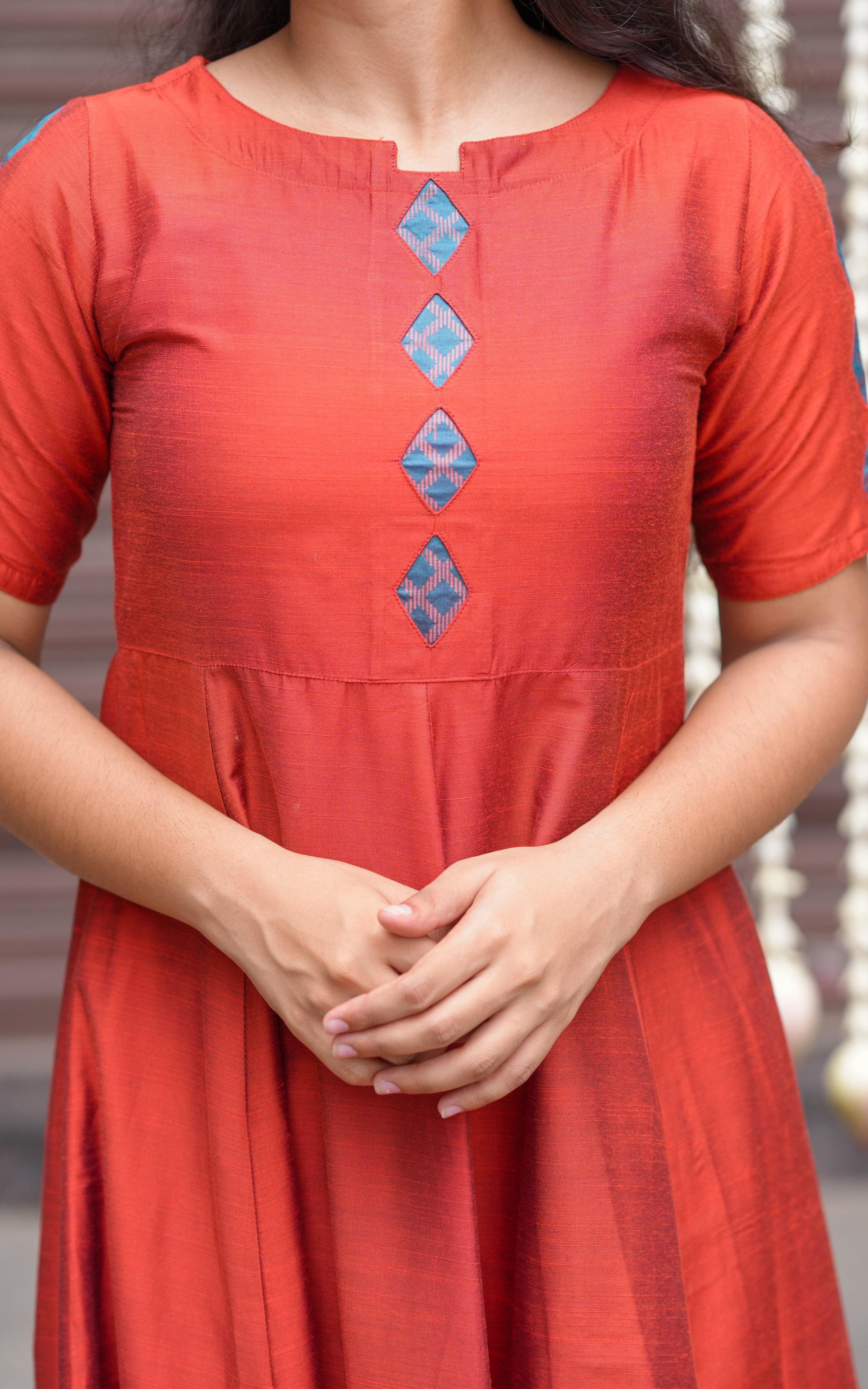 Anarkali kurti for festive occasions