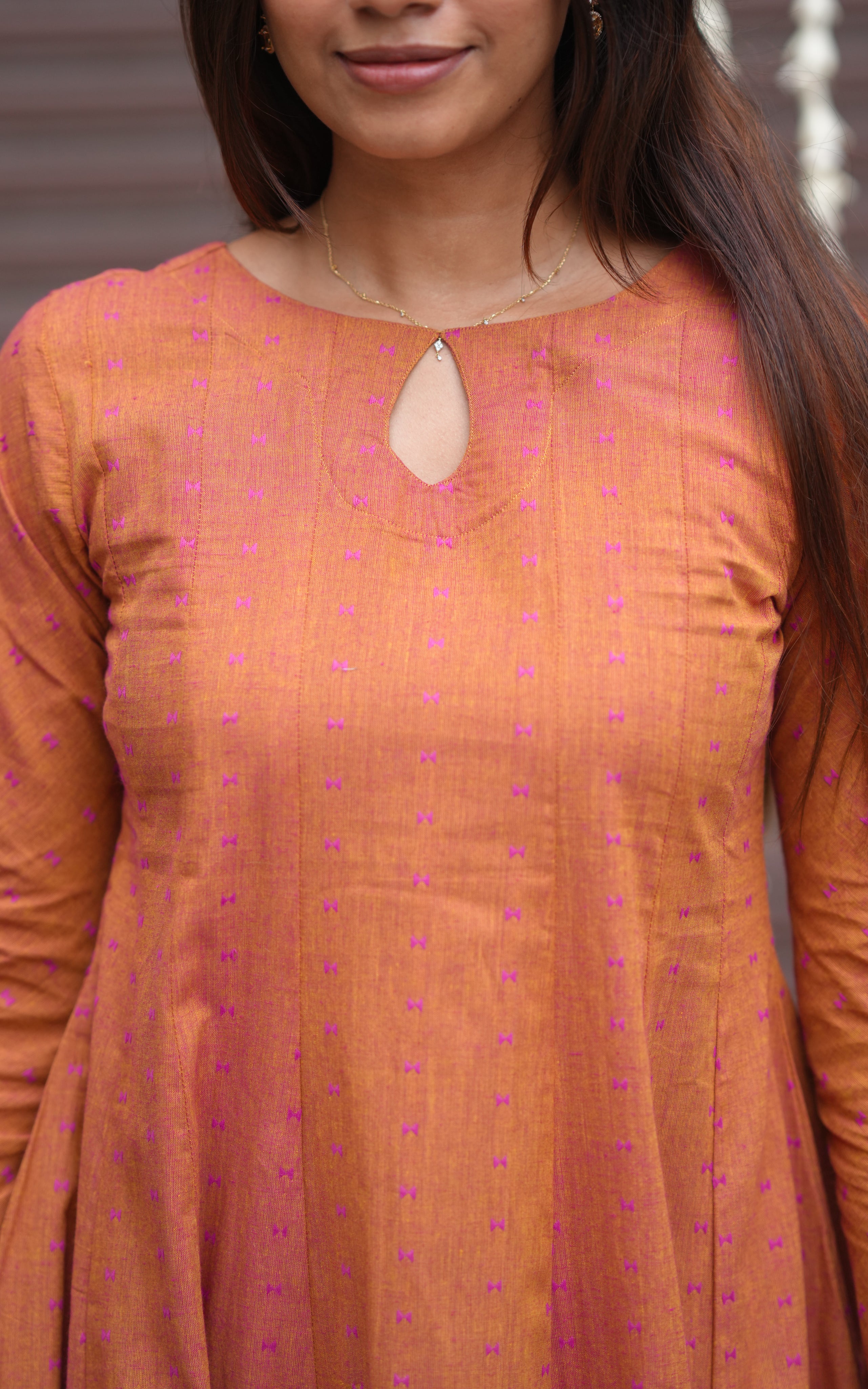 Anarkali kurti for festive occasions