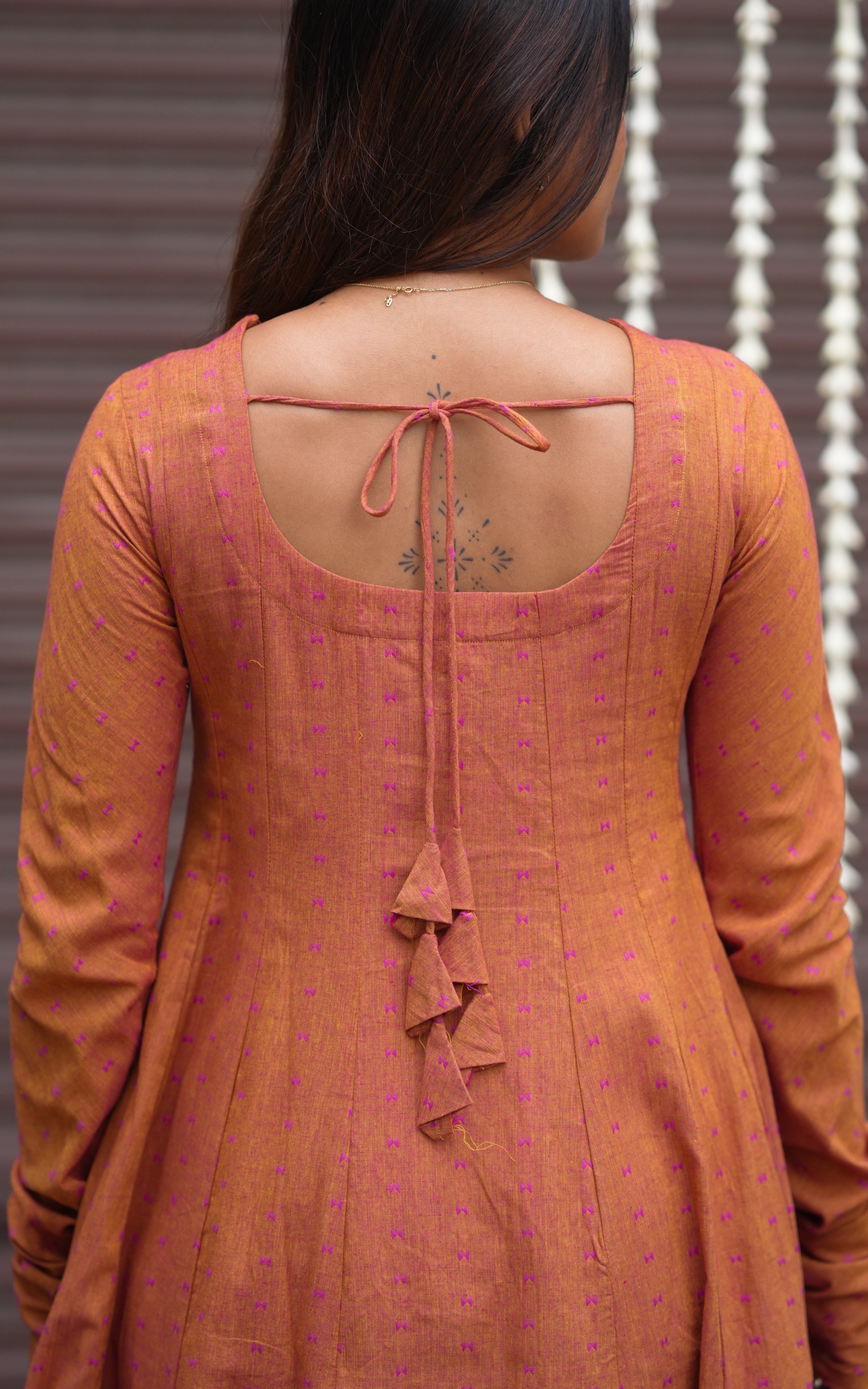 Cotton Anarkali kurti for casual wear