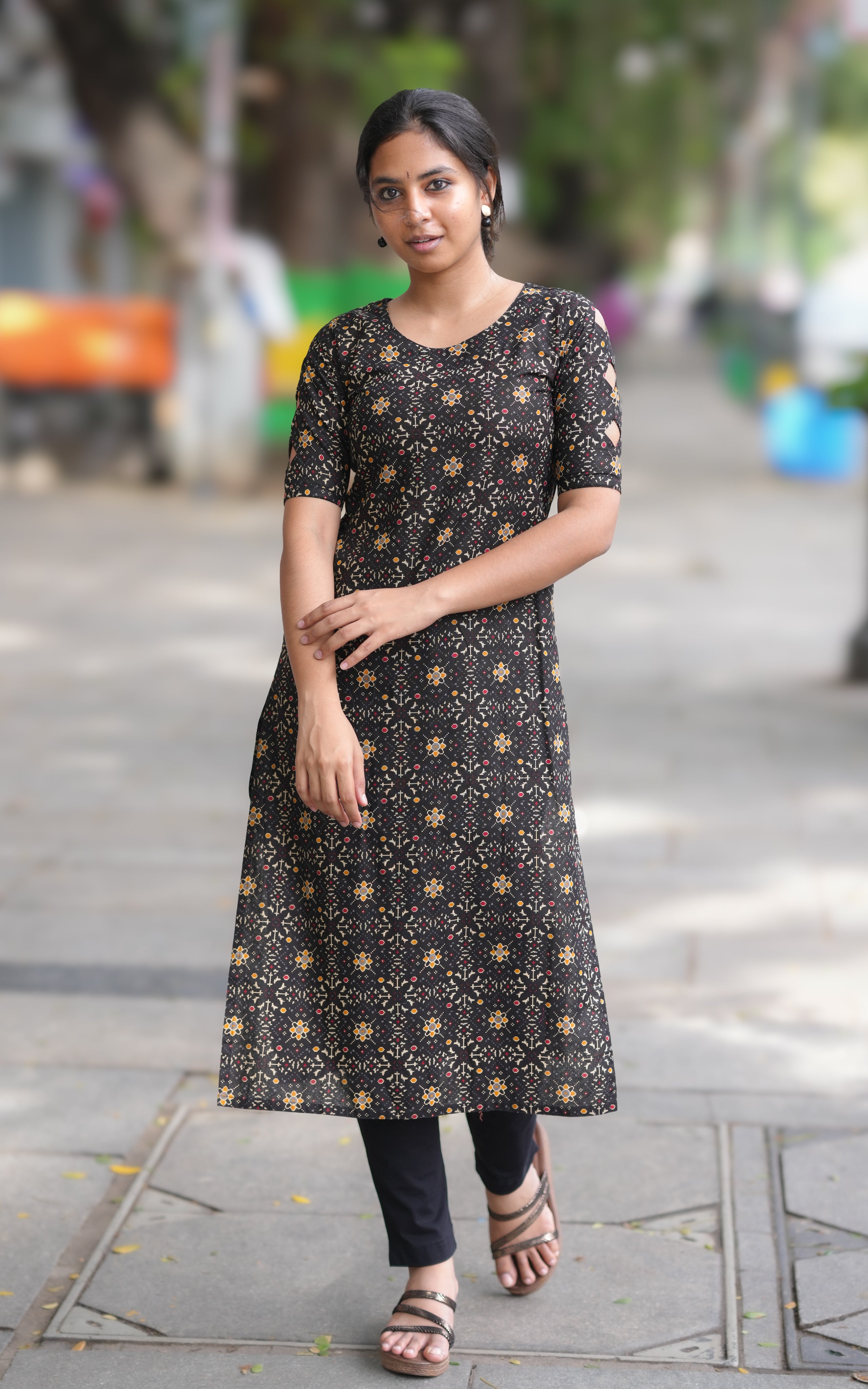 Simple ethnic wear for women
