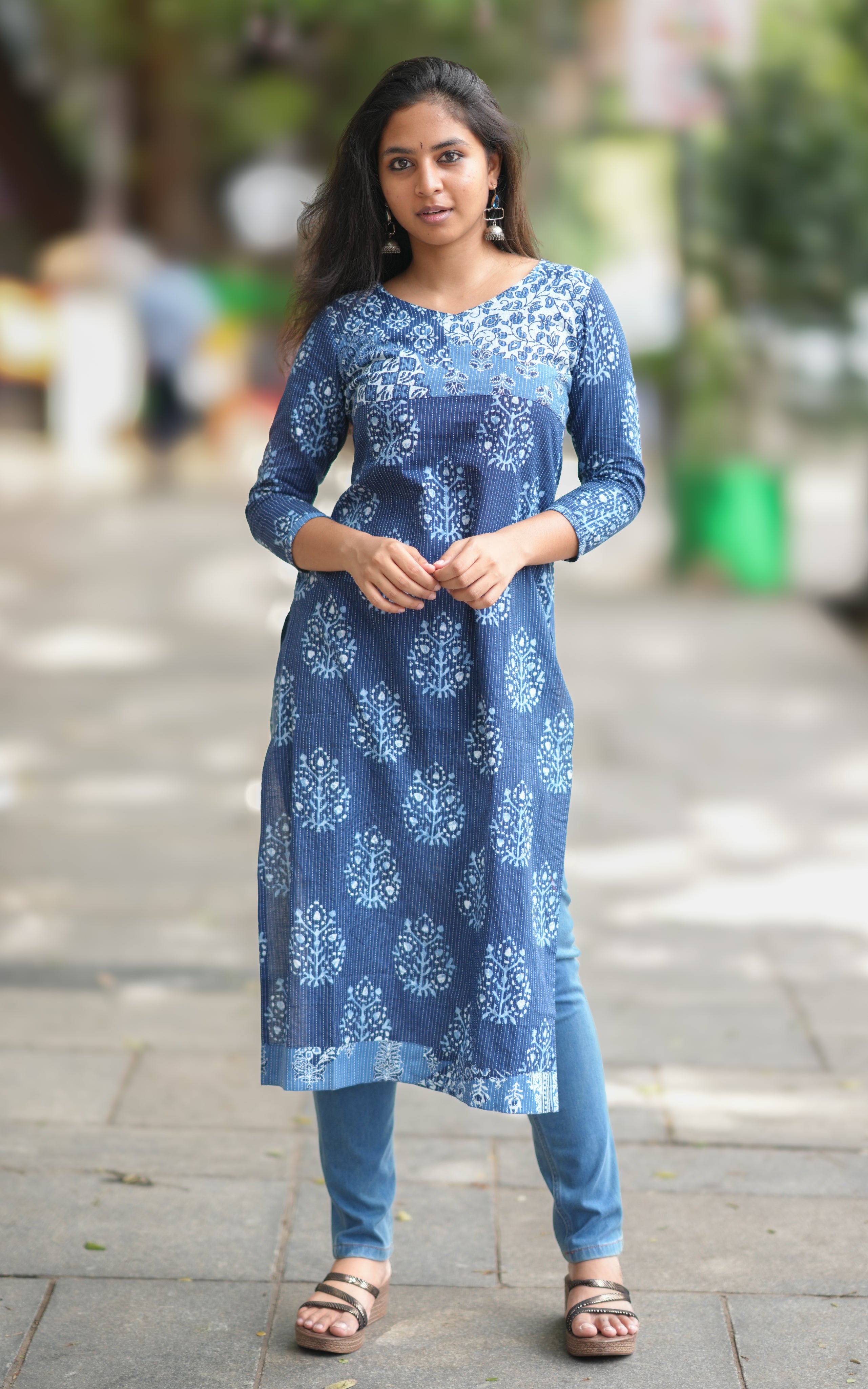 Daily wear straight kurti for women