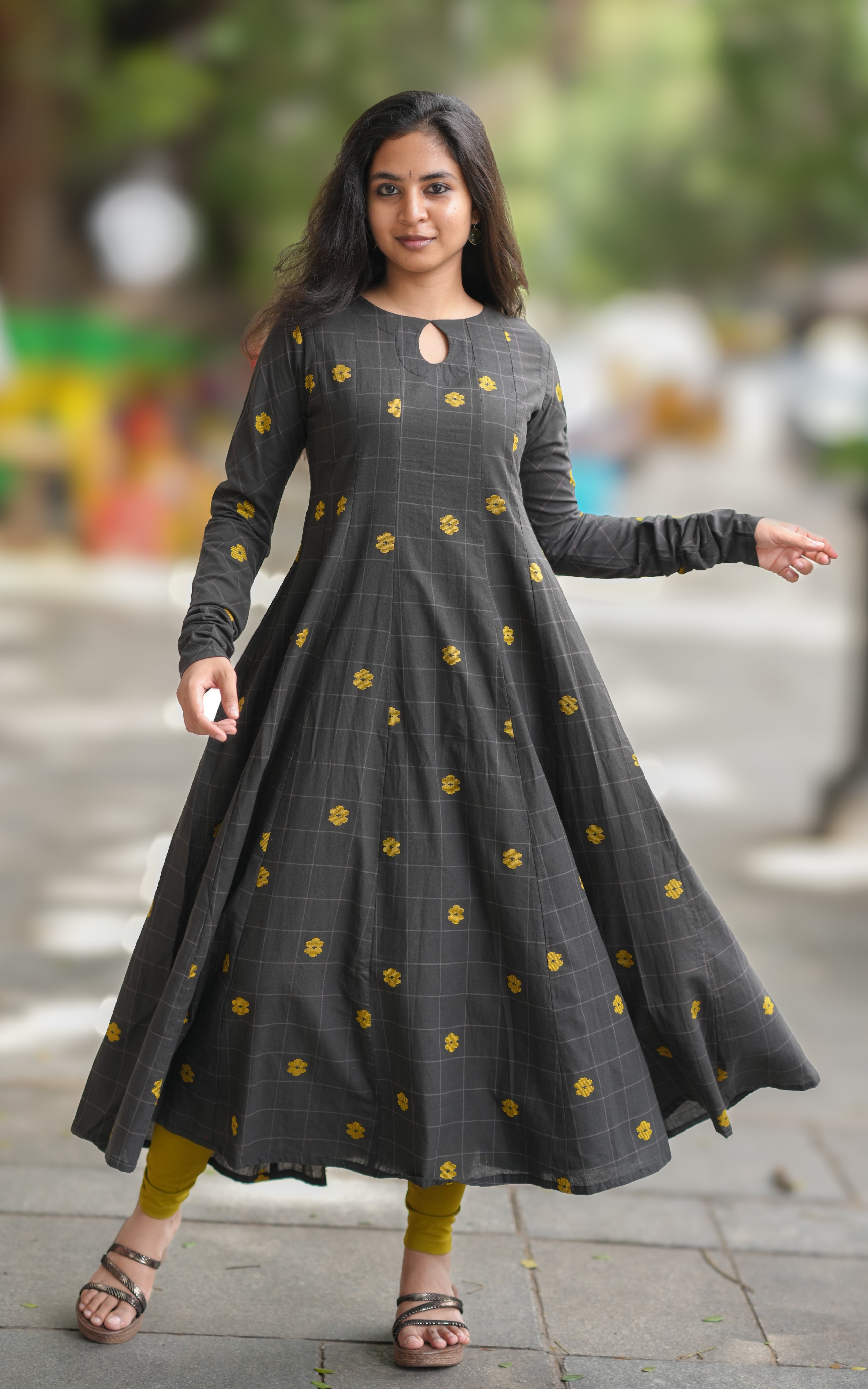 Anarkali kurti for festive
