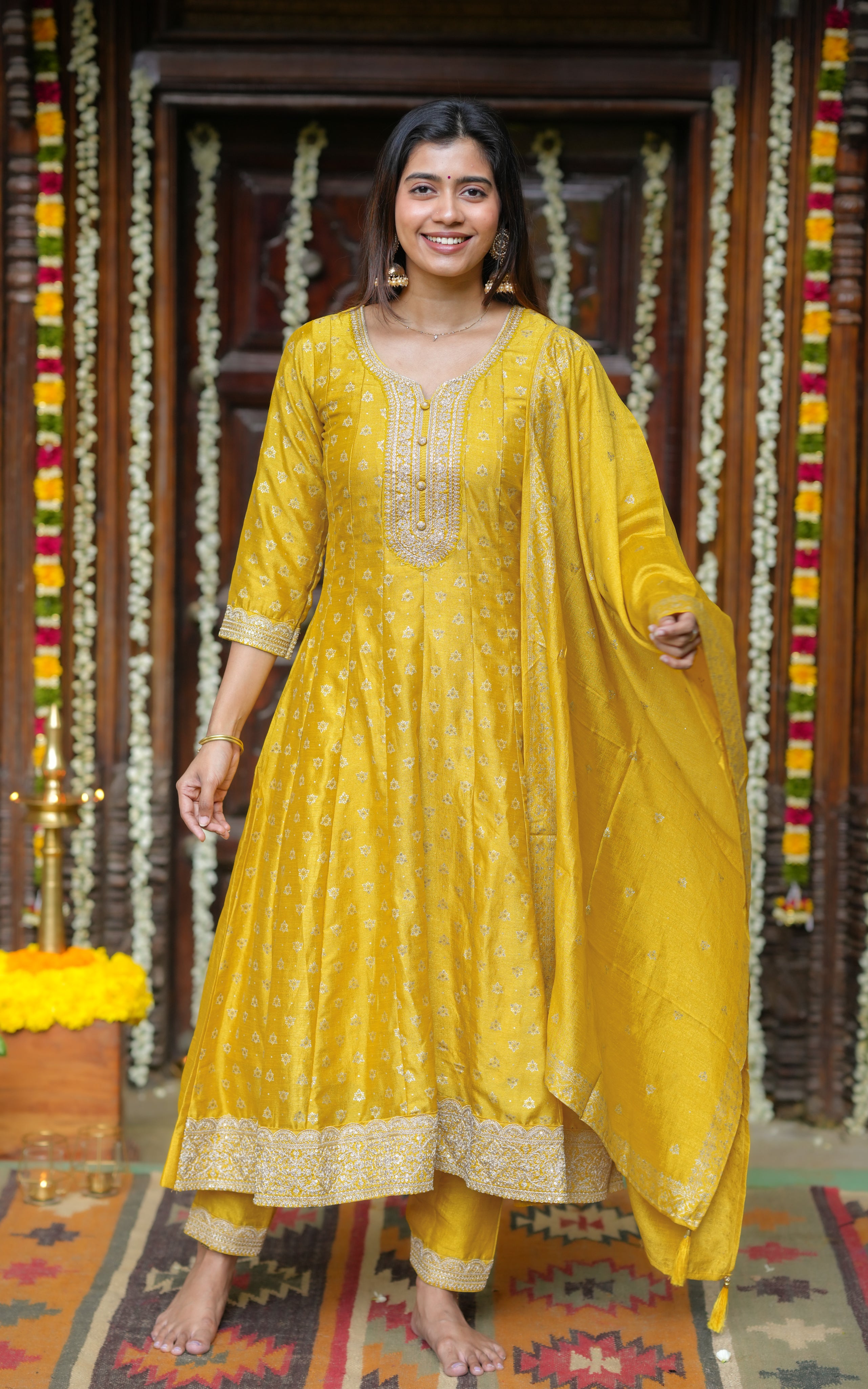  Designed to make you feel festive and beautiful without heavy layers.