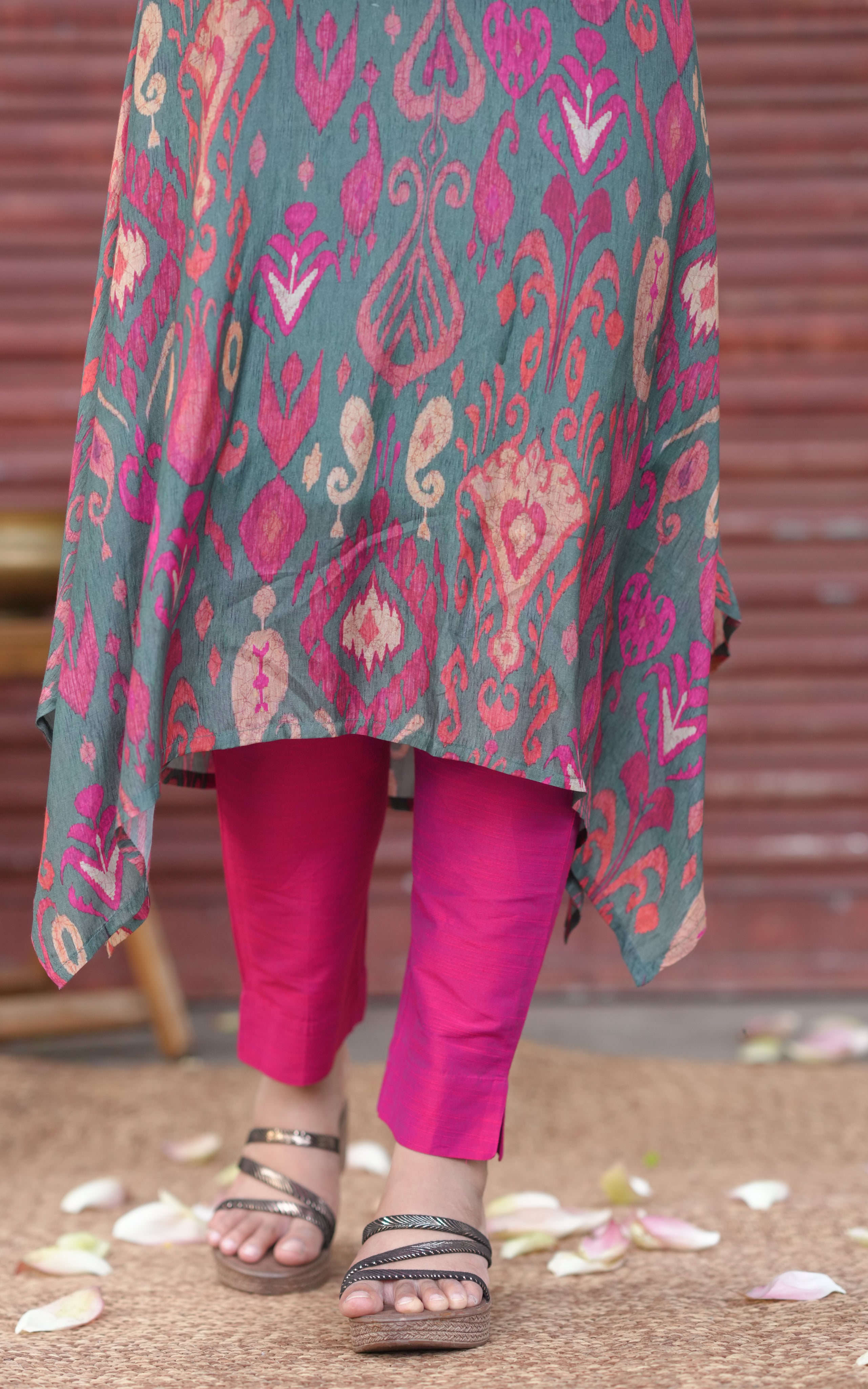 V-Neck kurti for women