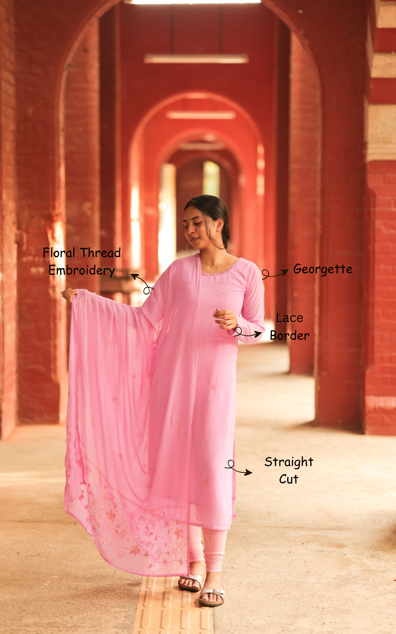Aishu inspired kurti design – Sillunu Oru Kadhal movie look
