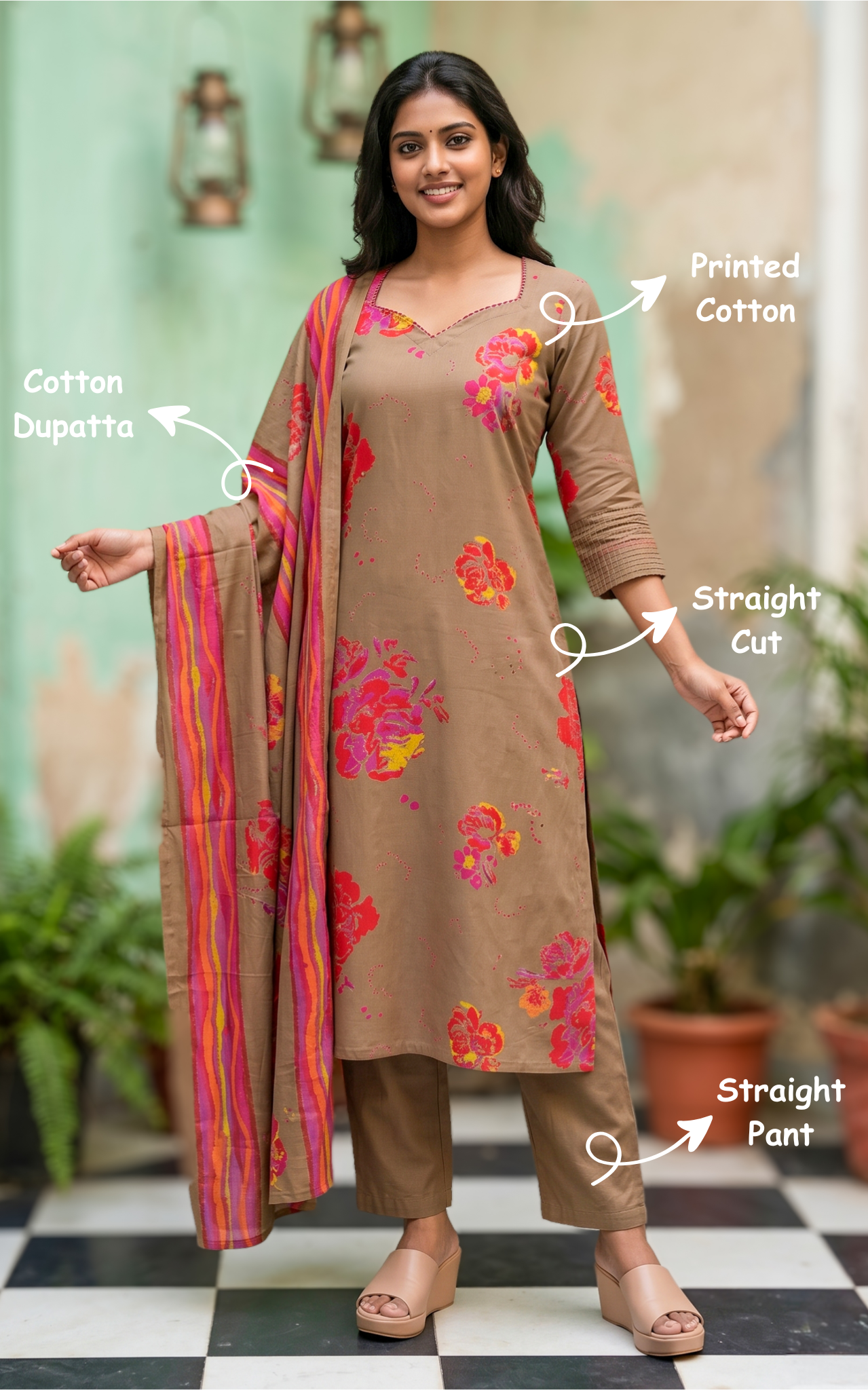 Stylish printed cotton kurti for women

Comfortable and breathable cotton kurti set
