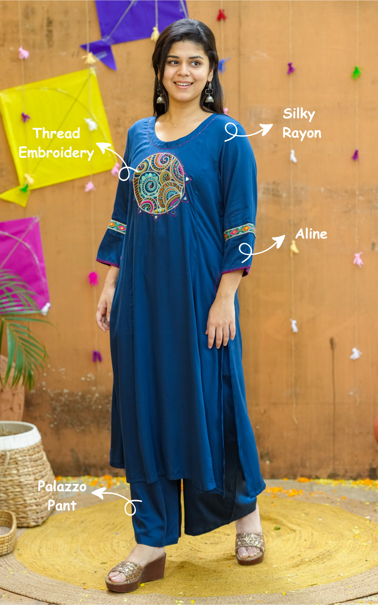 Ayushi (Kurti+Pant)
