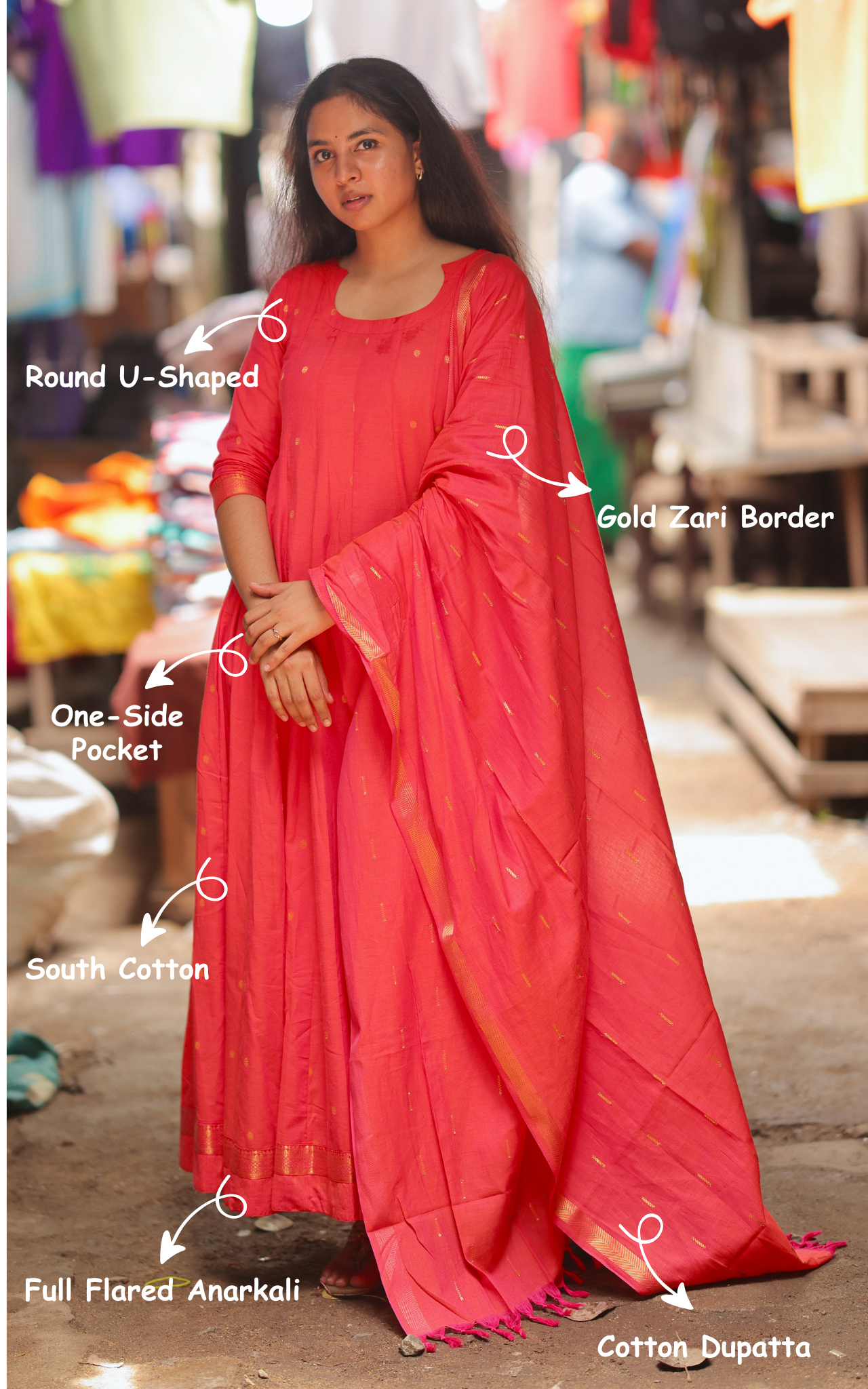Vimali (Kurti+Dupatta)