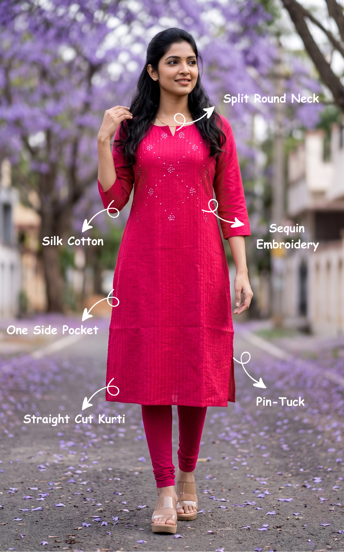 Kamali Reddish Pink