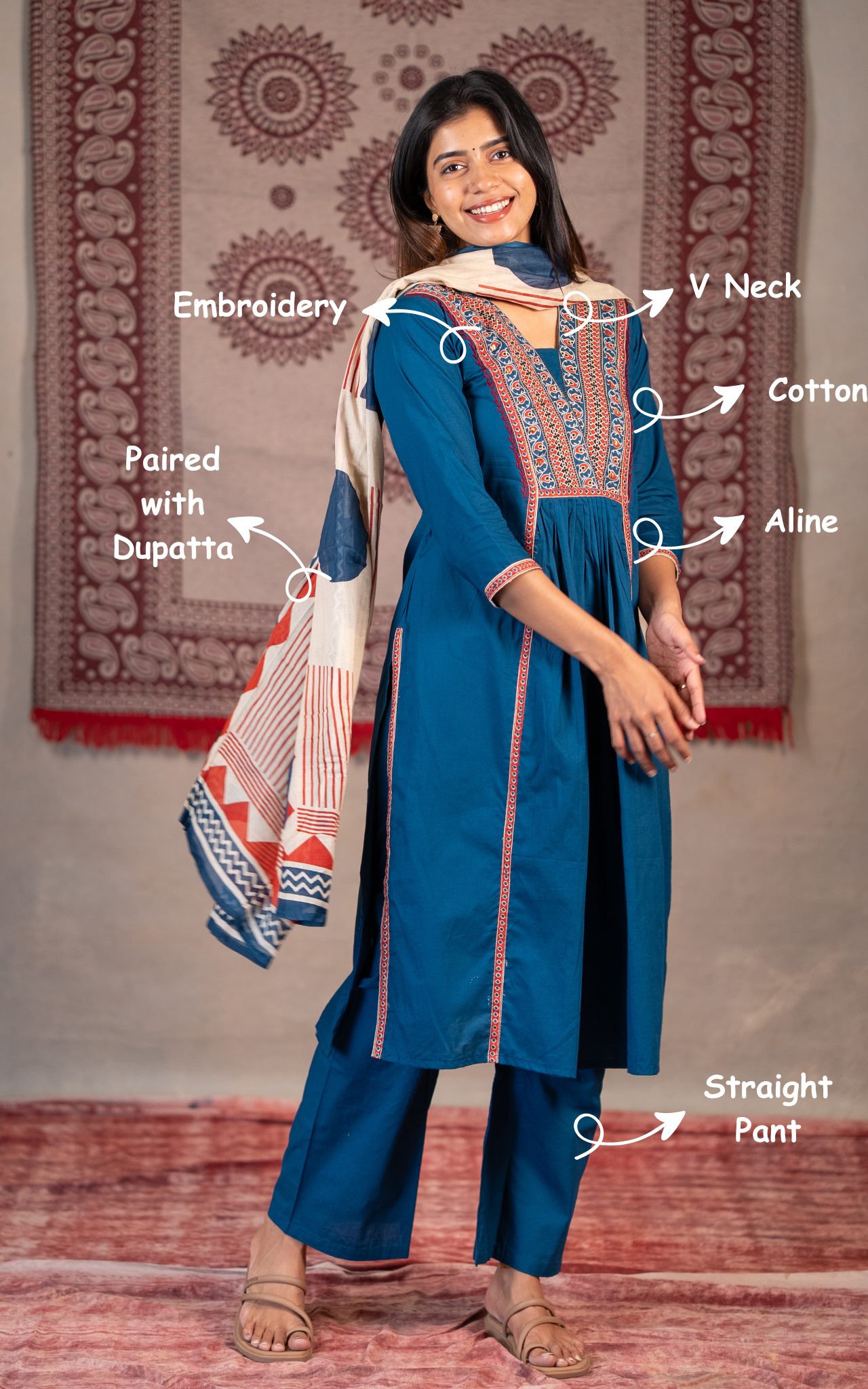 Stylish cotton kurti set for everyday wear

Comfortable and trendy cotton kurti set for women