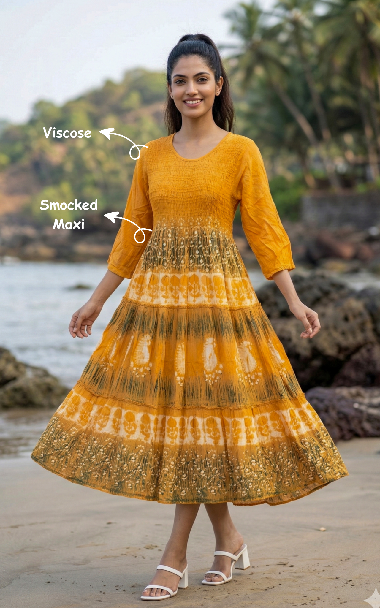 Beach Vibes Mustard