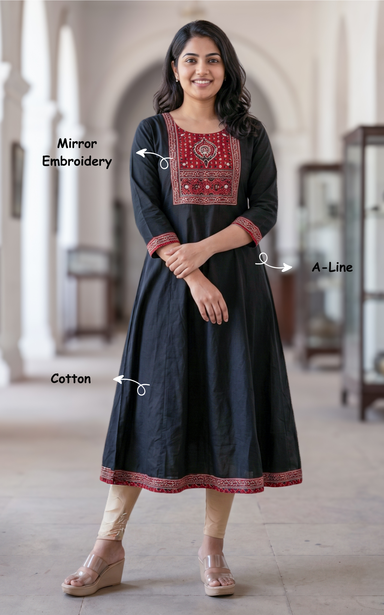 Cotton everyday wear kurti for women