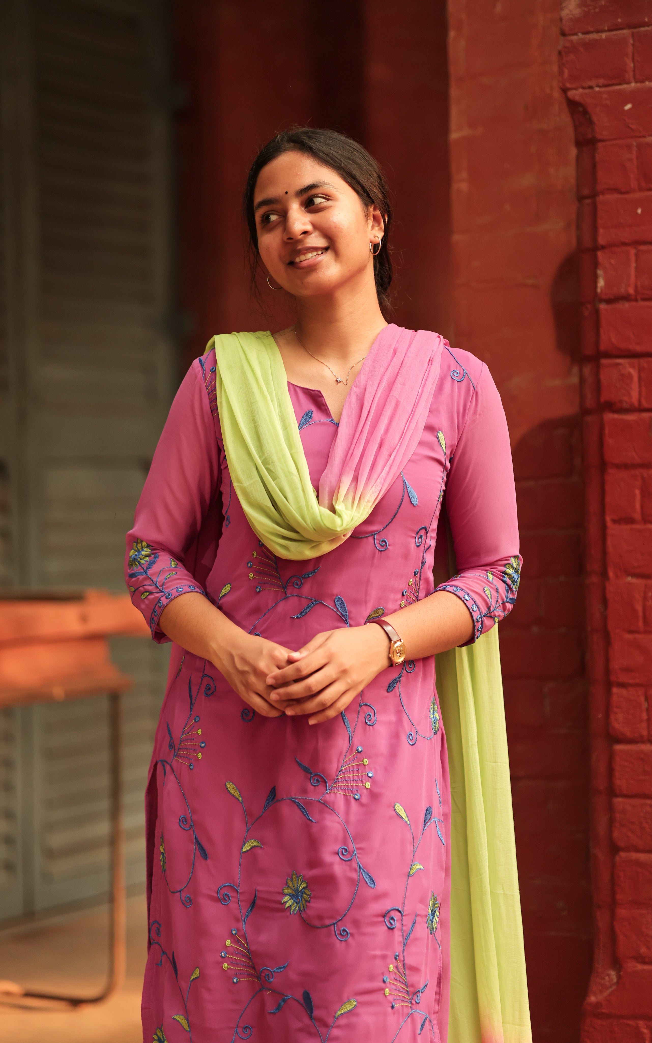 Boomika style kurti from Sillunu Oru Kadhal movie – ethnic Tamil fashion
