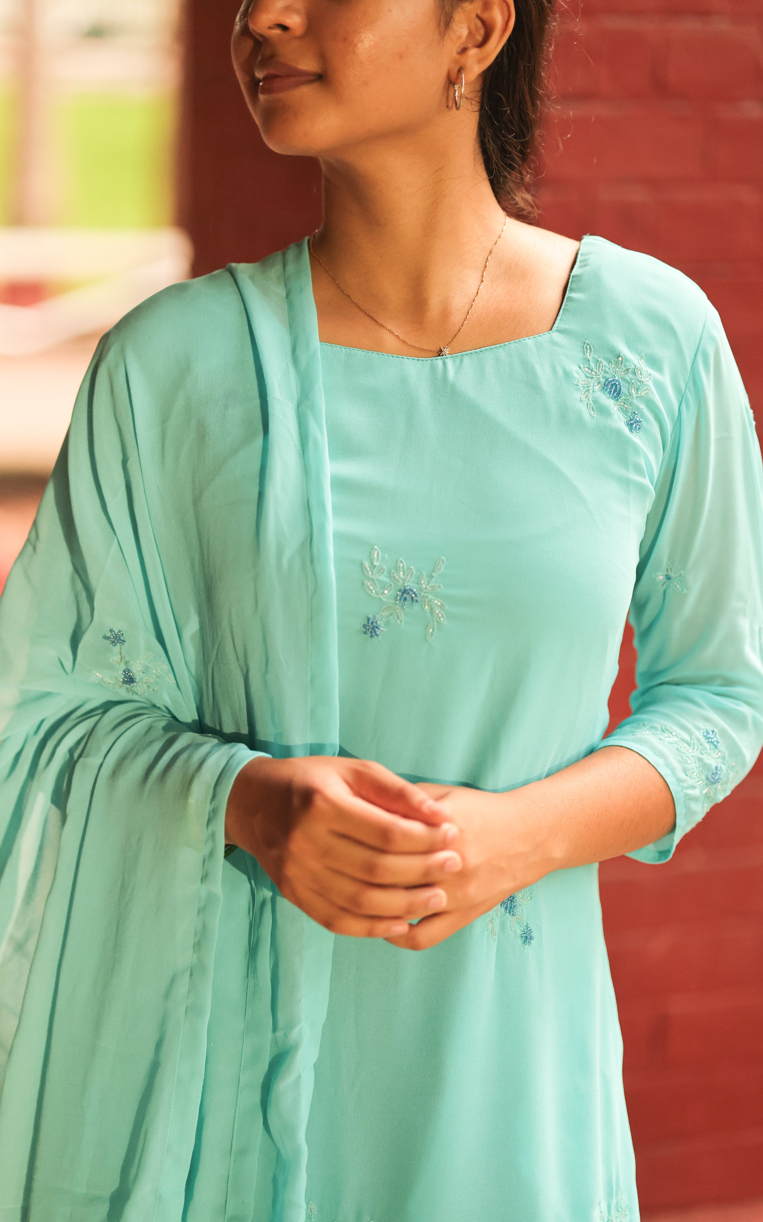 Tamil movie inspired kurti – Sillunu Oru Kadhal recreation outfit