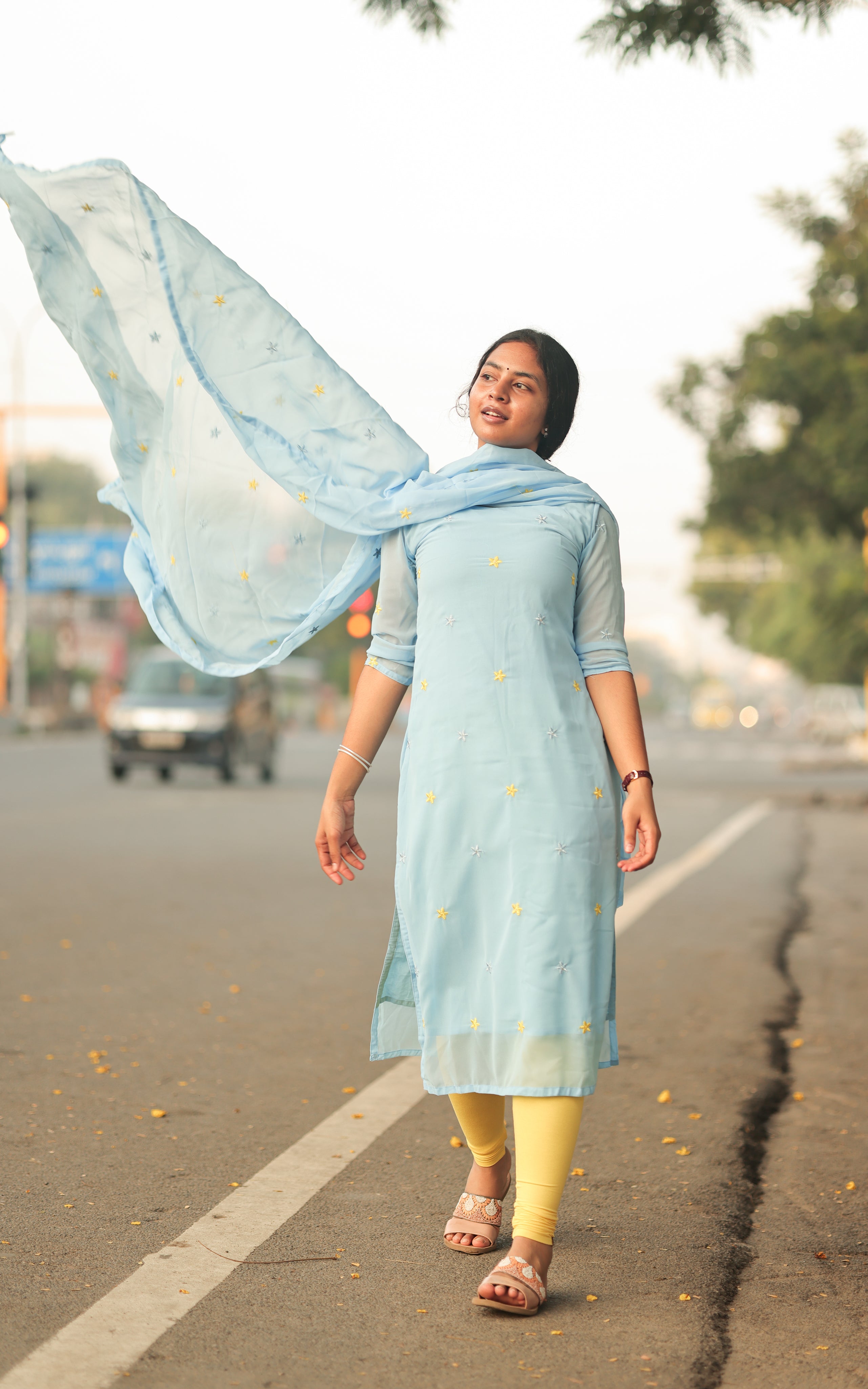 Boomika style kurti from Sillunu Oru Kadhal movie – ethnic Tamil fashion