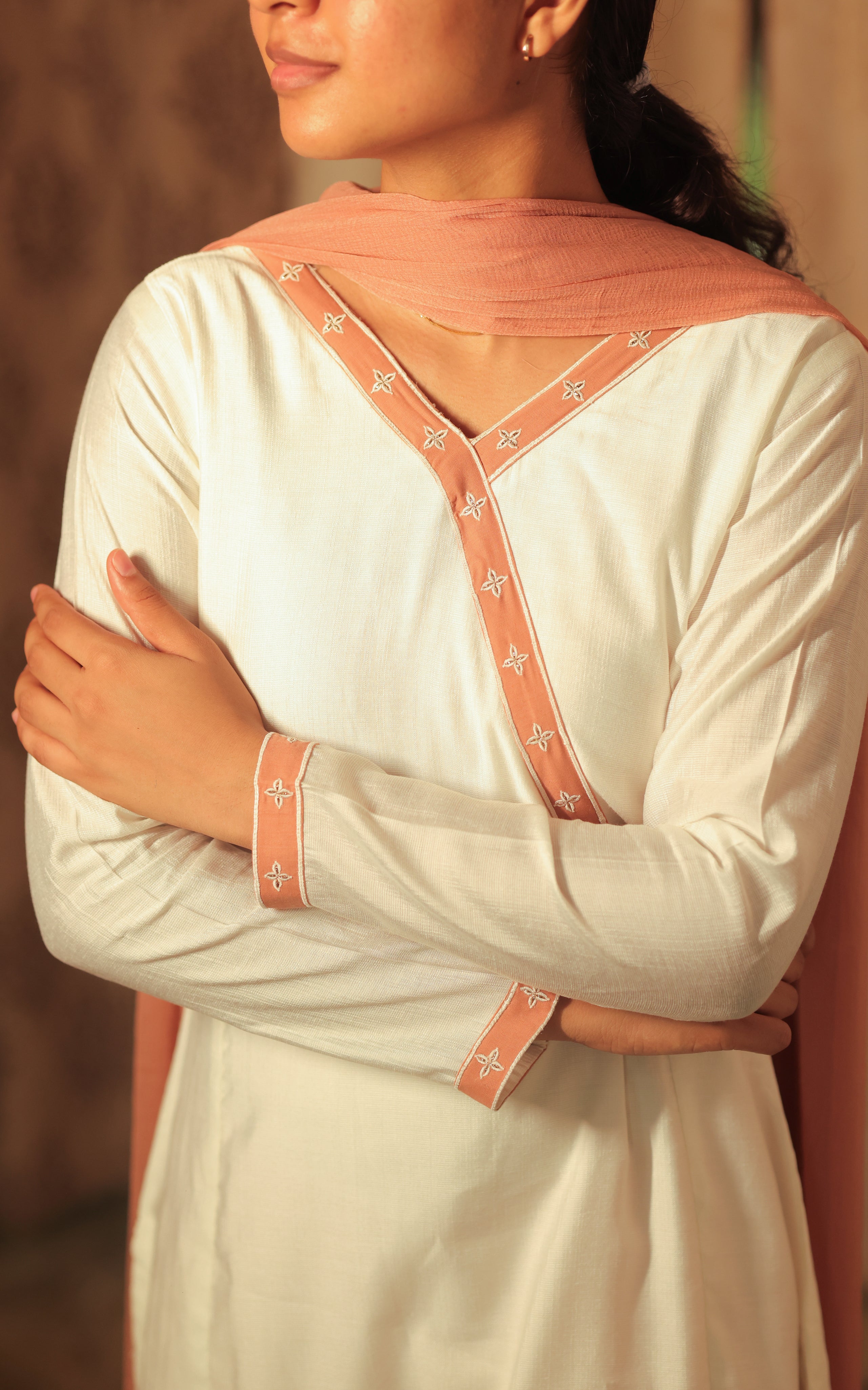Simple ethnic wear
